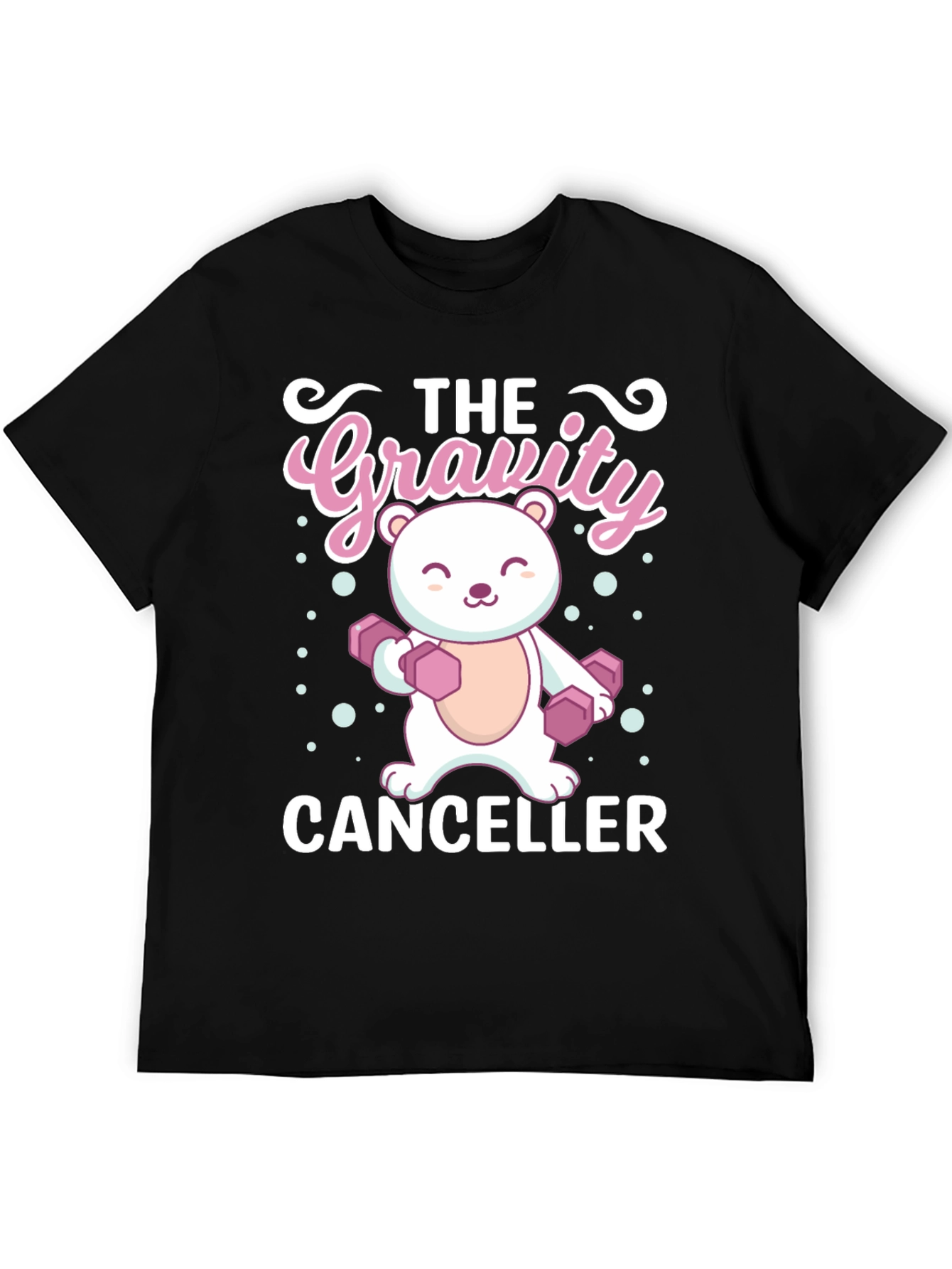 Gravity Canceller Bear Lifting T-Shirt