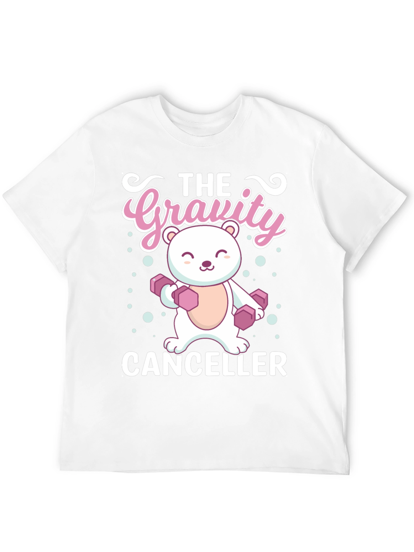 Gravity Canceller Bear Lifting T-Shirt