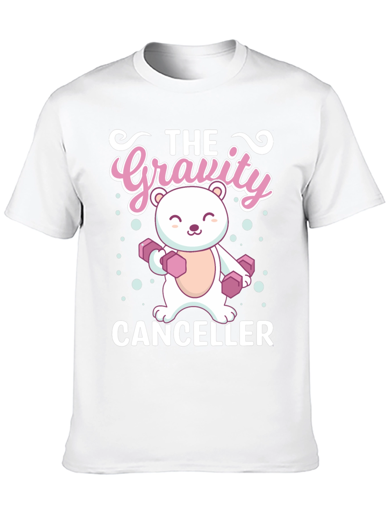 Gravity Canceller Bear Lifting T-Shirt