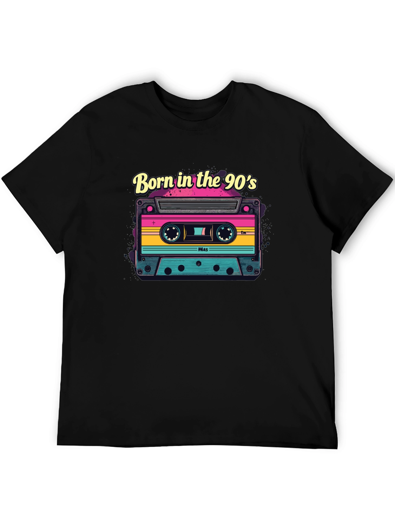 Born in the 90s Retro Cassette Tape T-Shirt