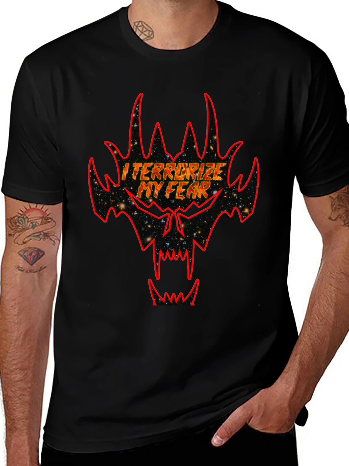 I Terrorize My Fear Graphic Tee