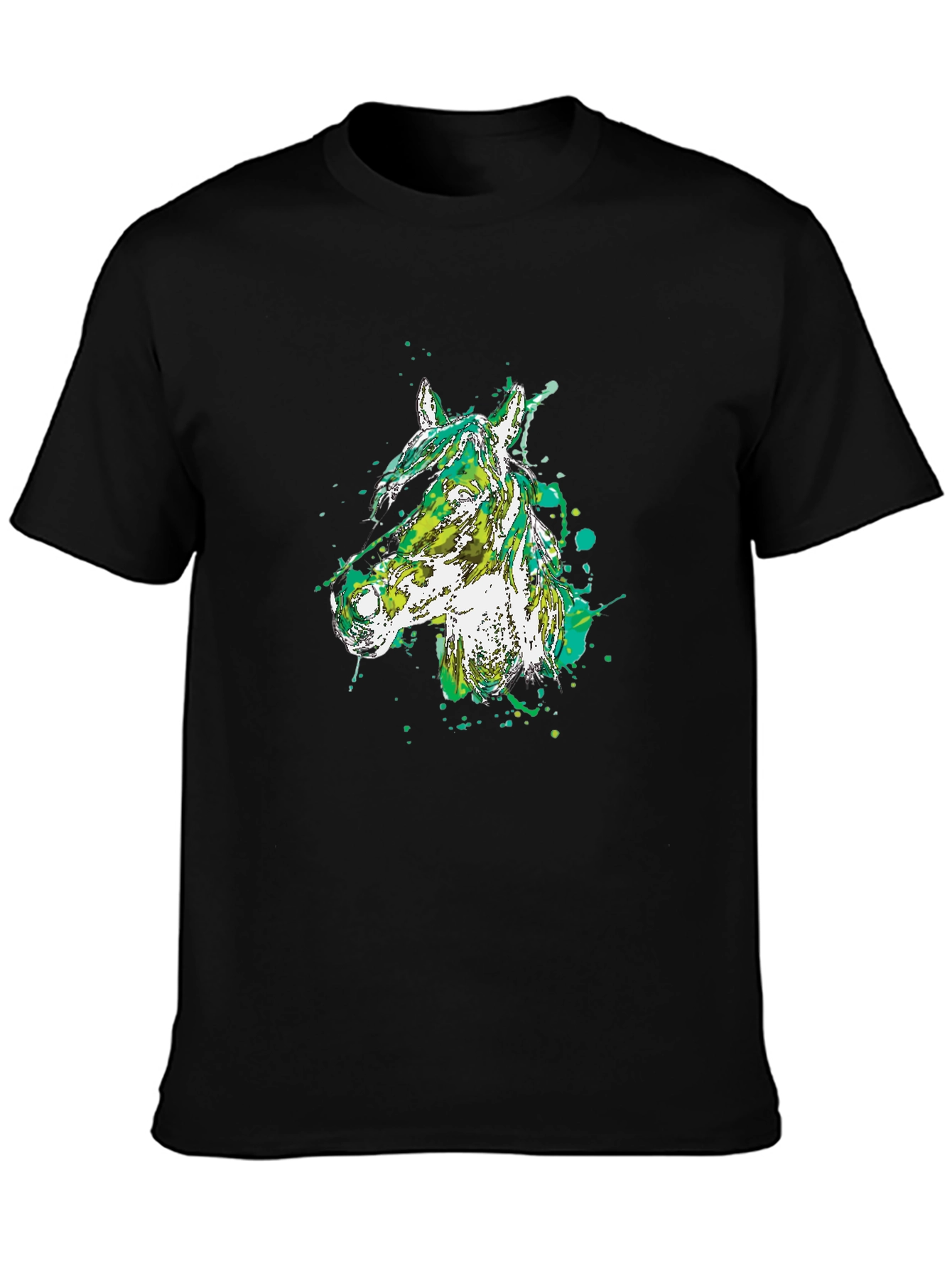 Abstract Horse Graphic Tee