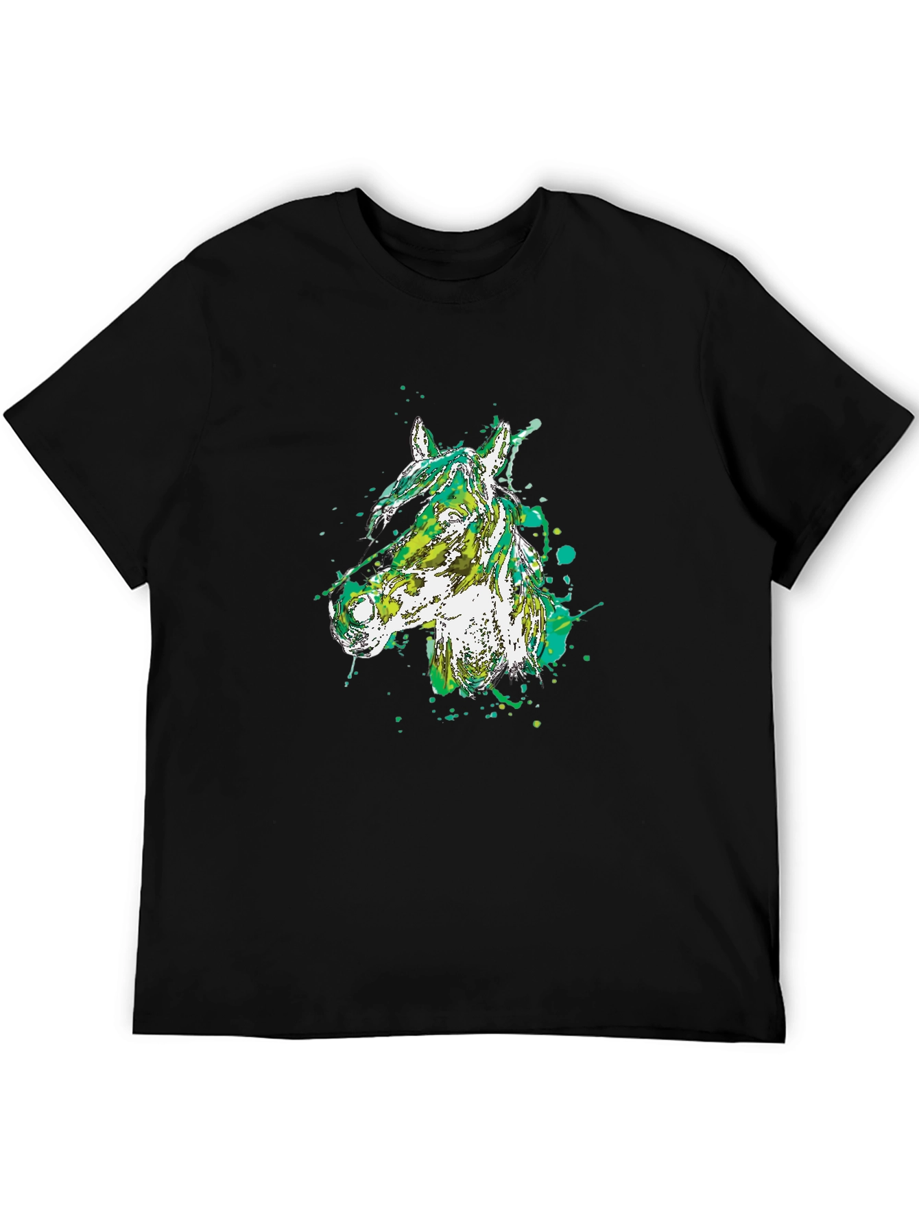 Abstract Horse Graphic Tee