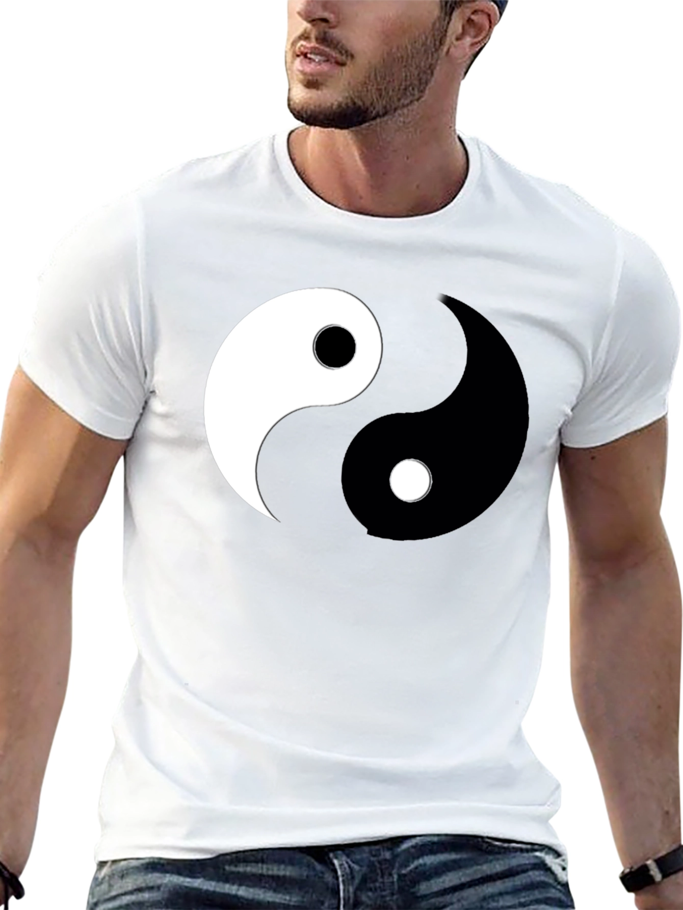 Yin Yang Graphic Tee - Balance and Harmony