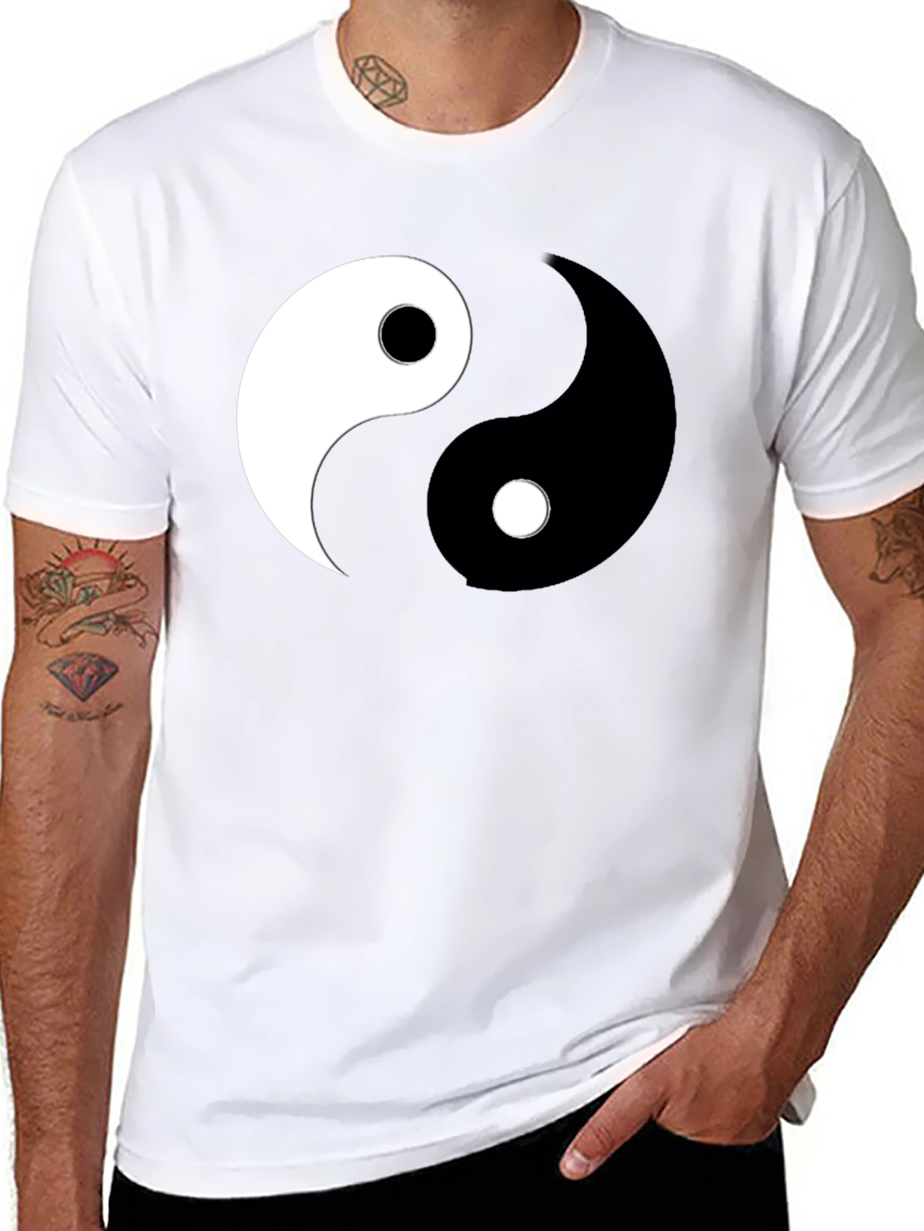 Yin Yang Graphic Tee - Balance and Harmony