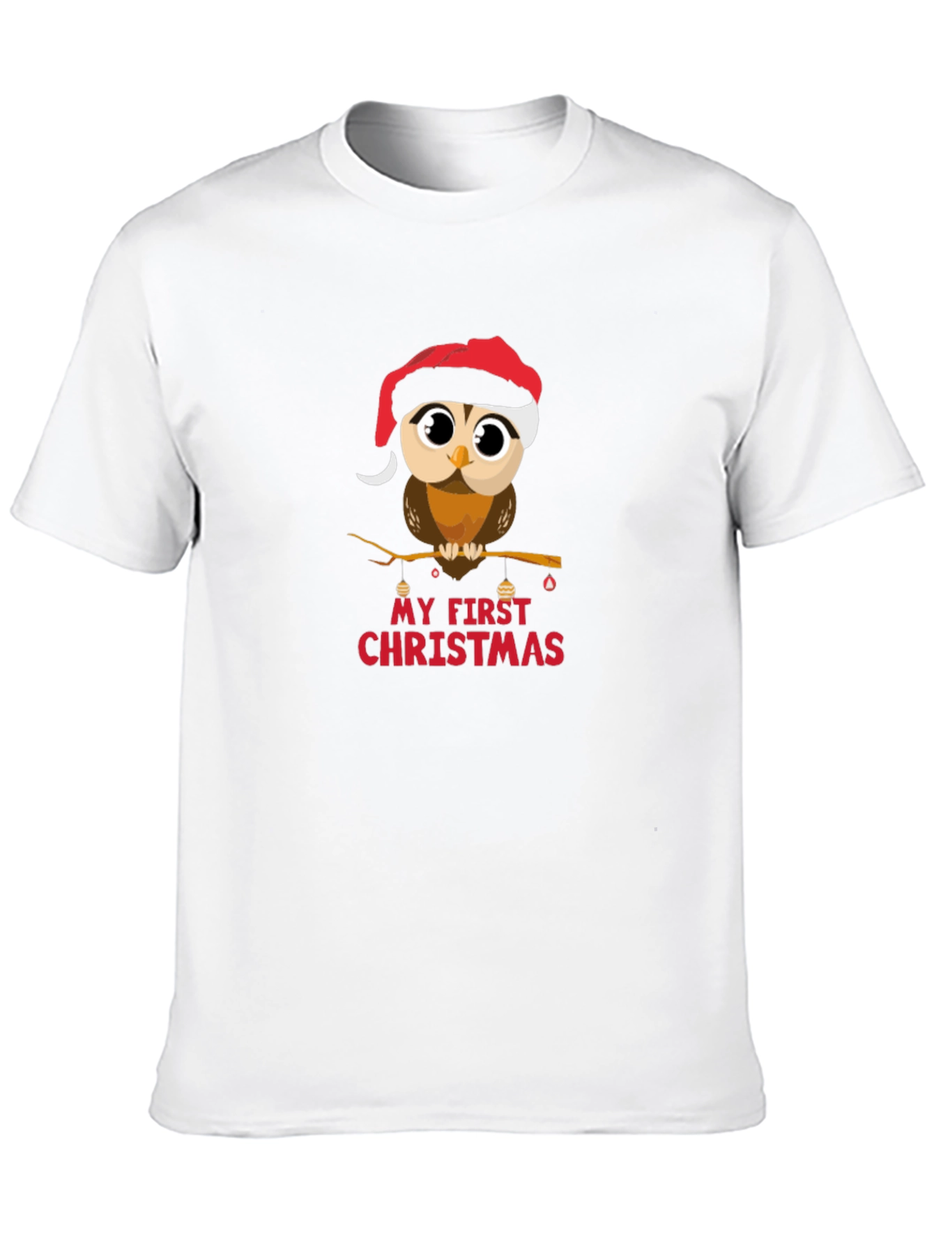 My First Christmas Owl T-Shirt