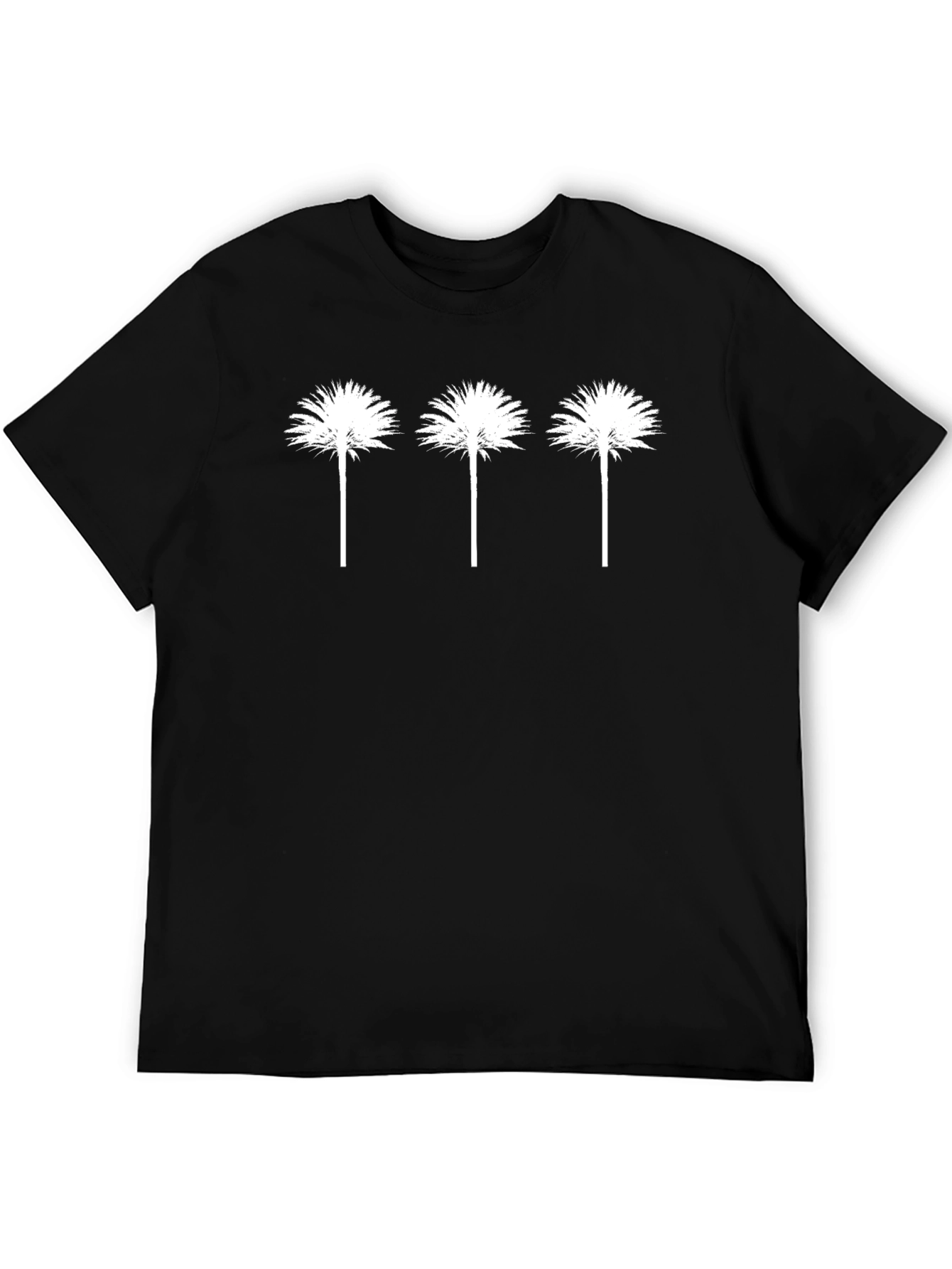 Palm Tree Black T-Shirt