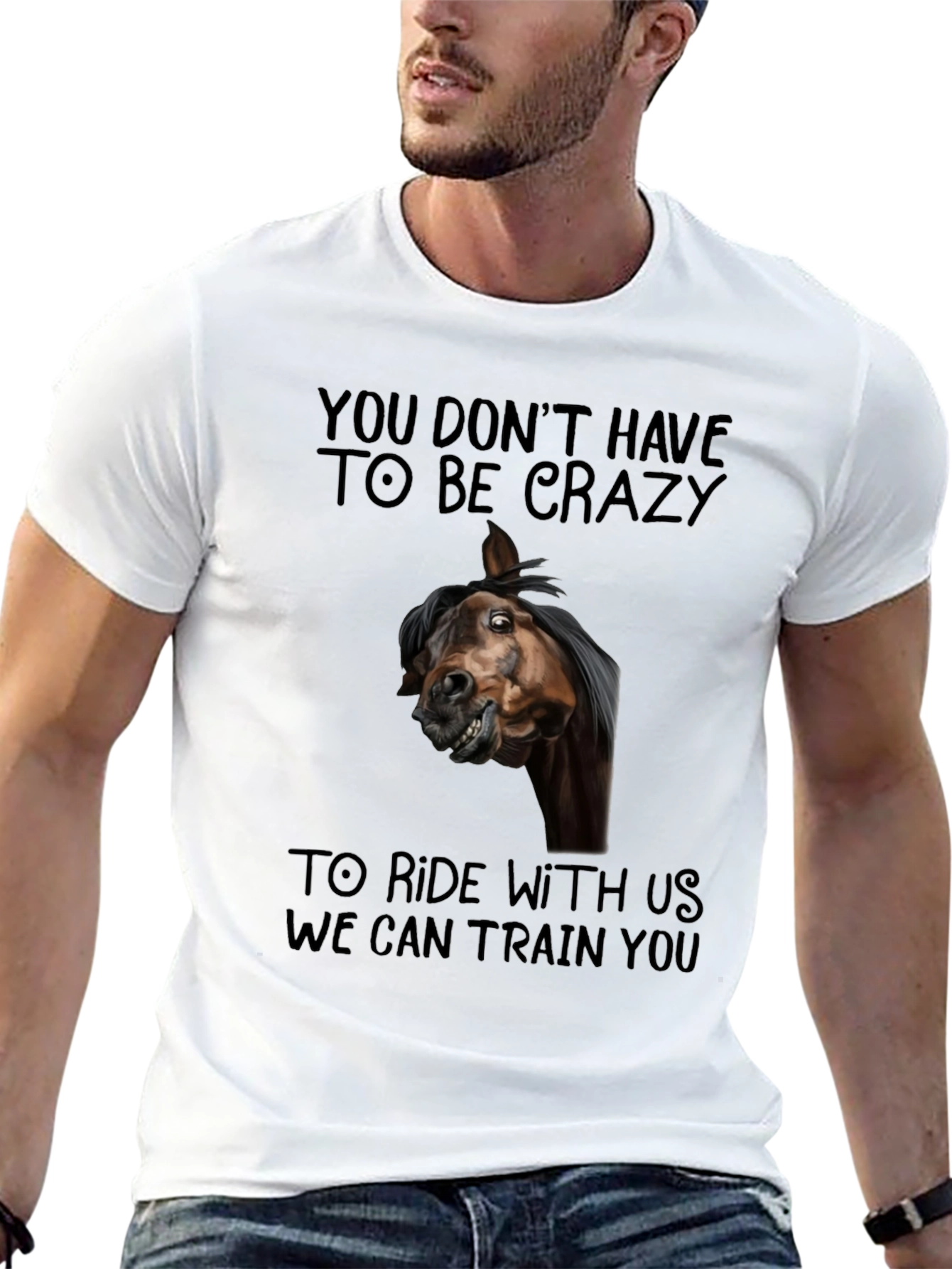 Crazy Horse Graphic T-Shirt