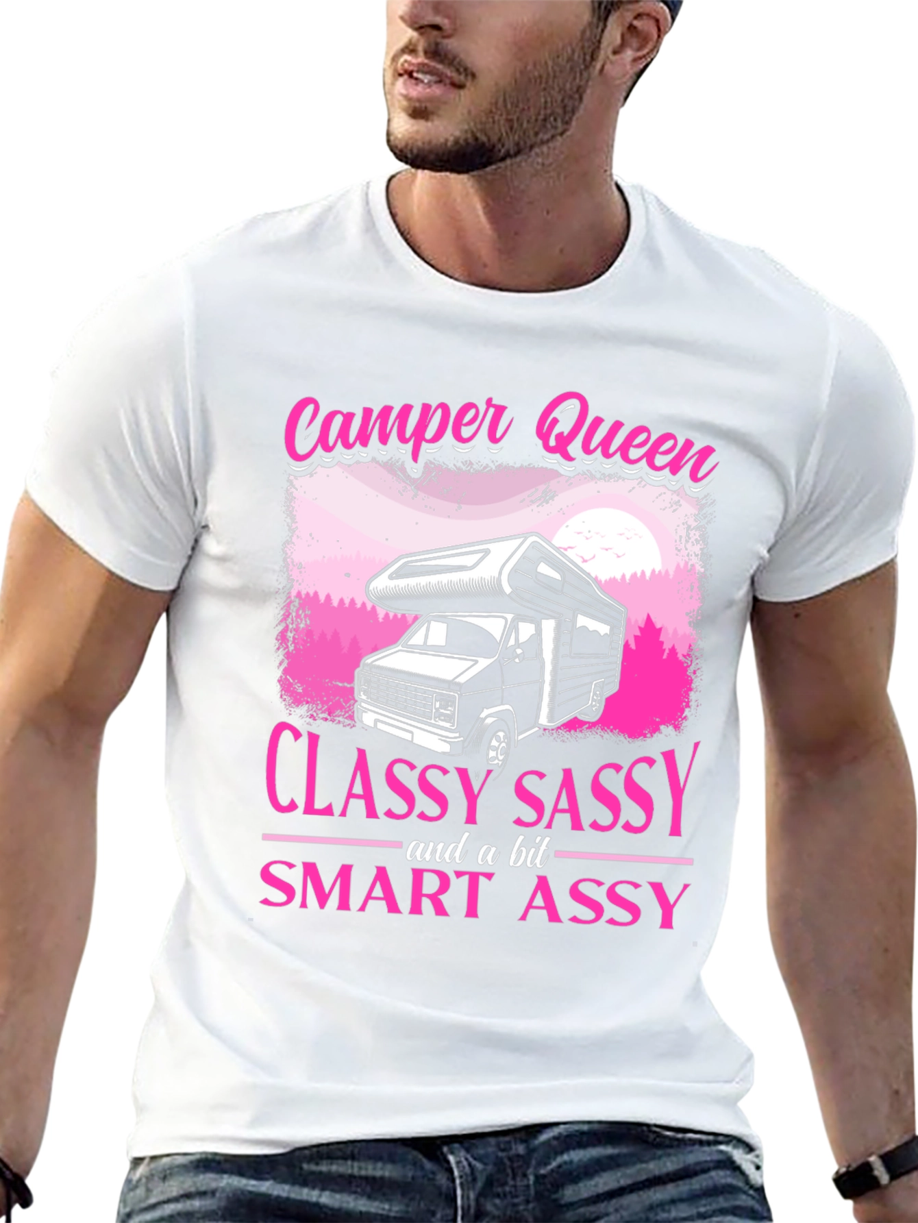 Camper Queen Classy Sassy T-Shirt