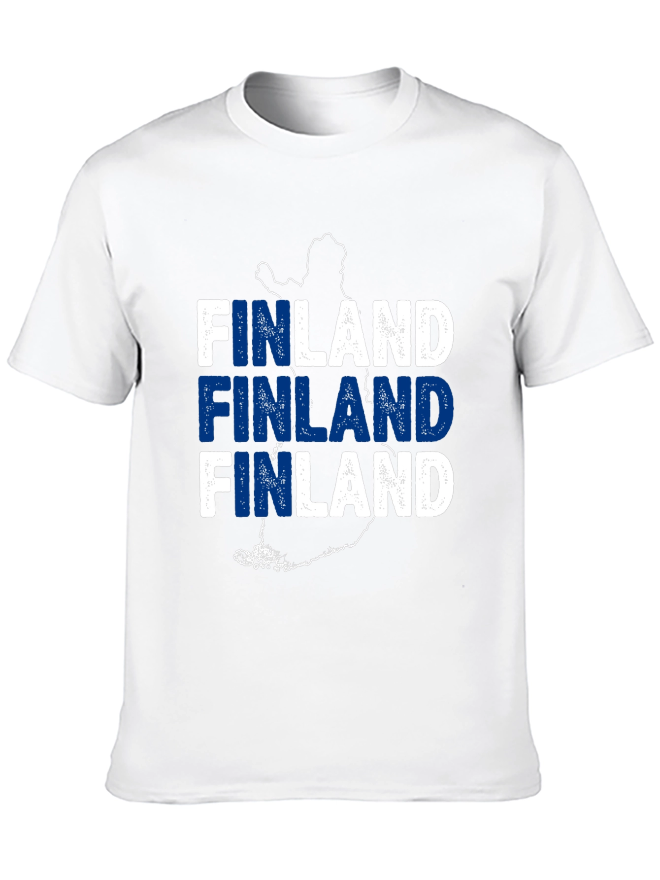 Finland Map Flag T-Shirt