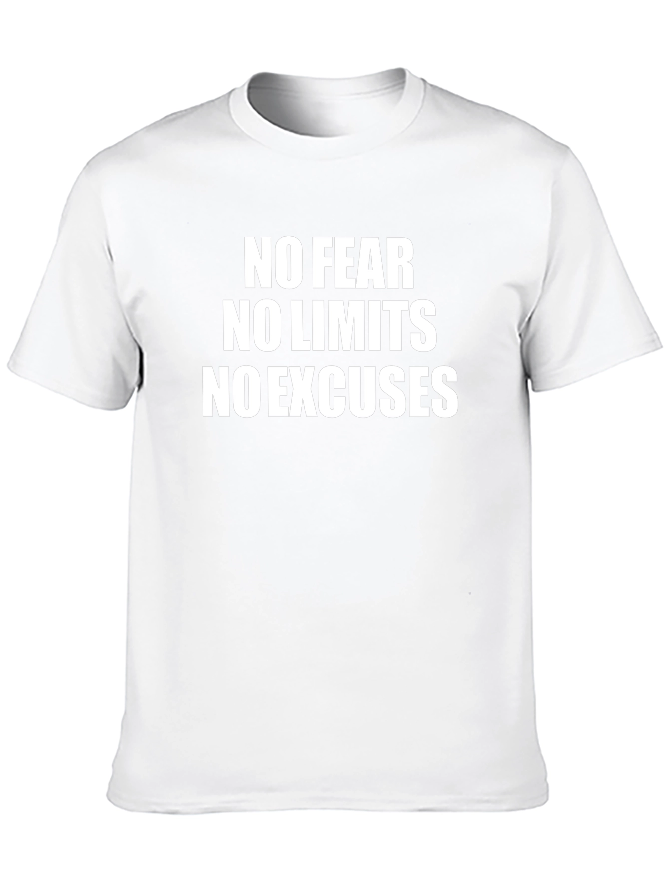 Motivational T-Shirt: No Fear No Limits