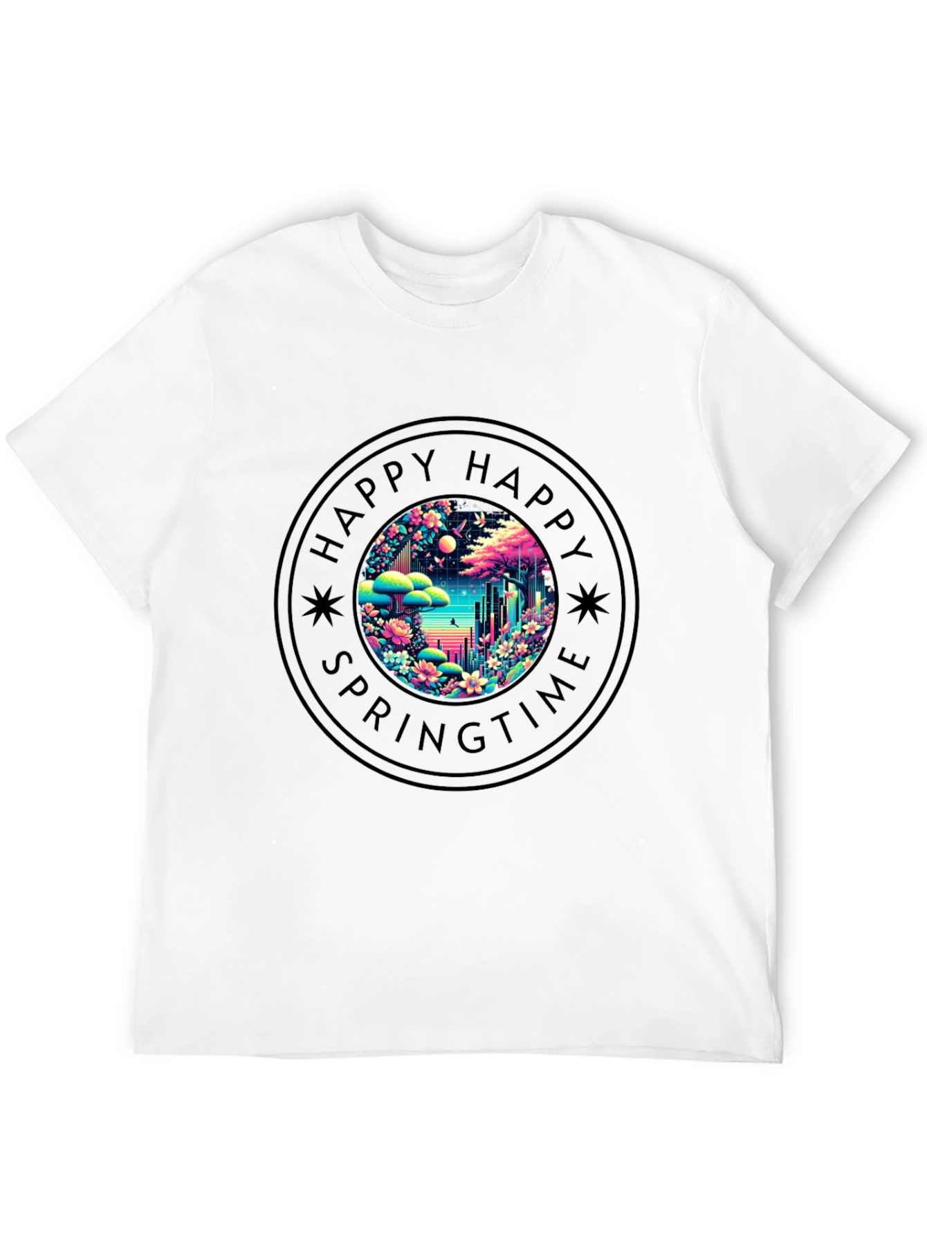 Happy Springtime Graphic Tee - Unisex