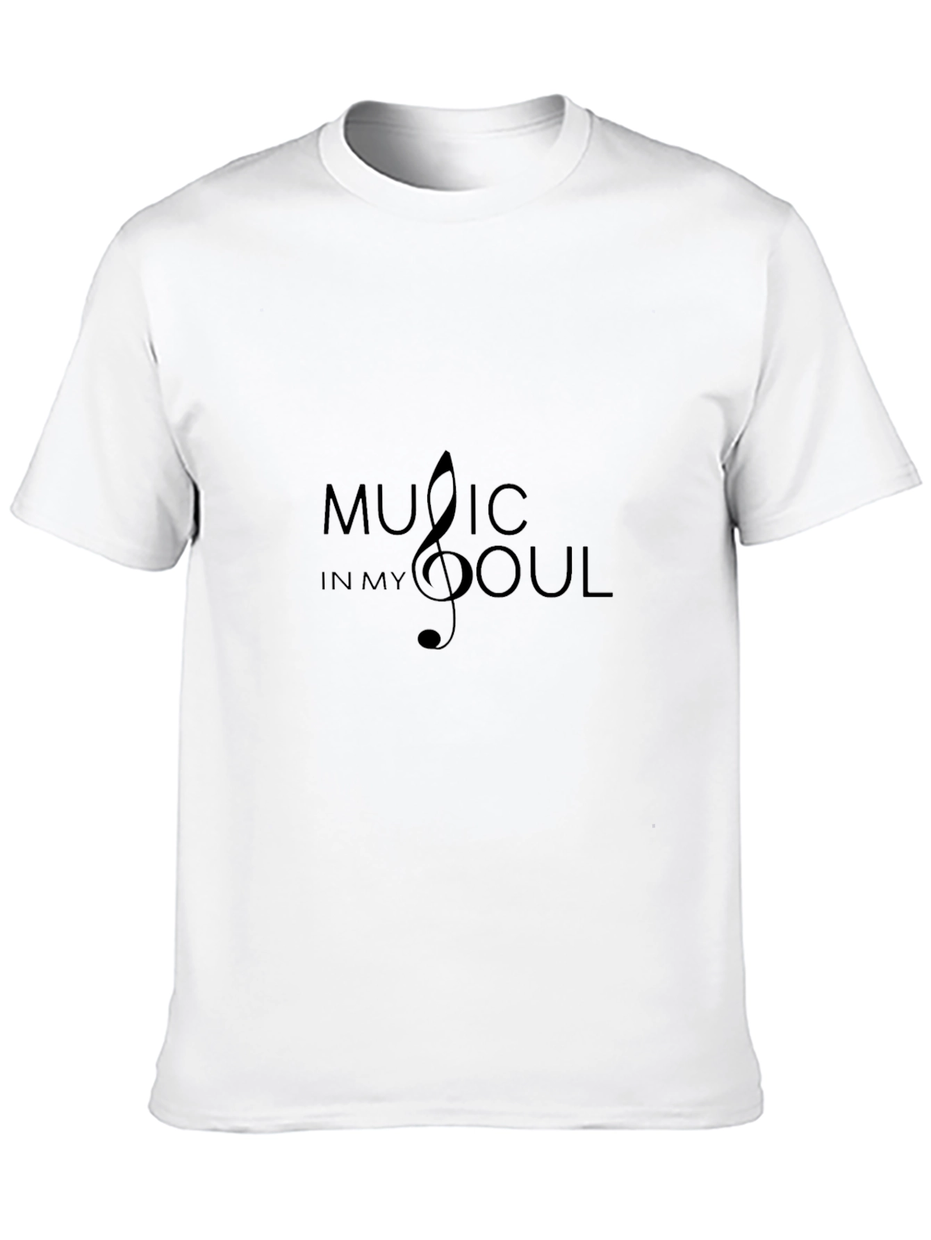 Music in My Soul - Stylish Black Tee
