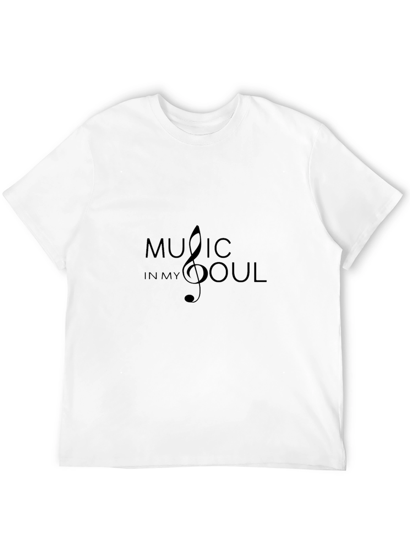 Music in My Soul - Stylish Black Tee