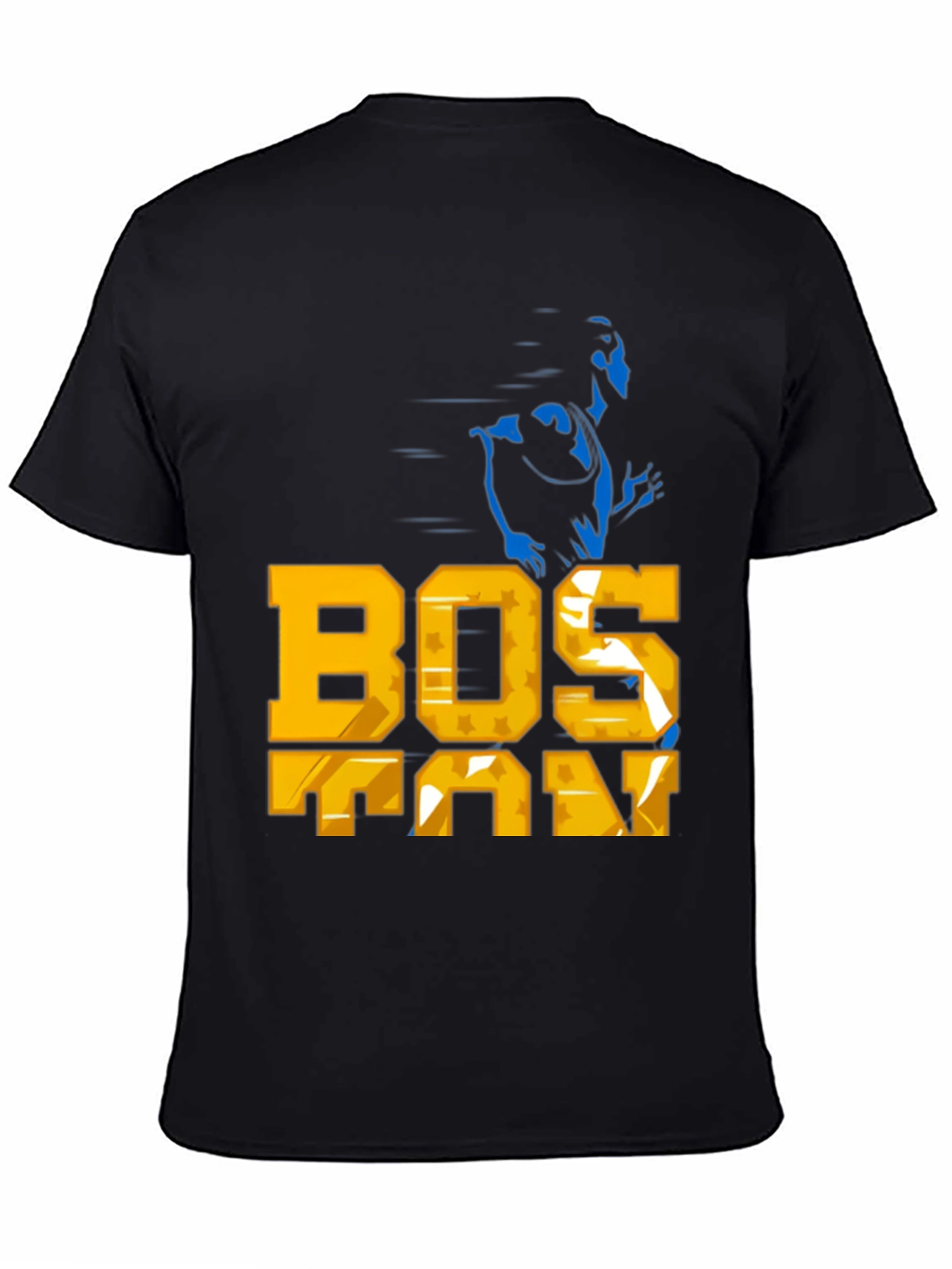 Boston Fan Tee - Black Short Sleeve T-Shirt