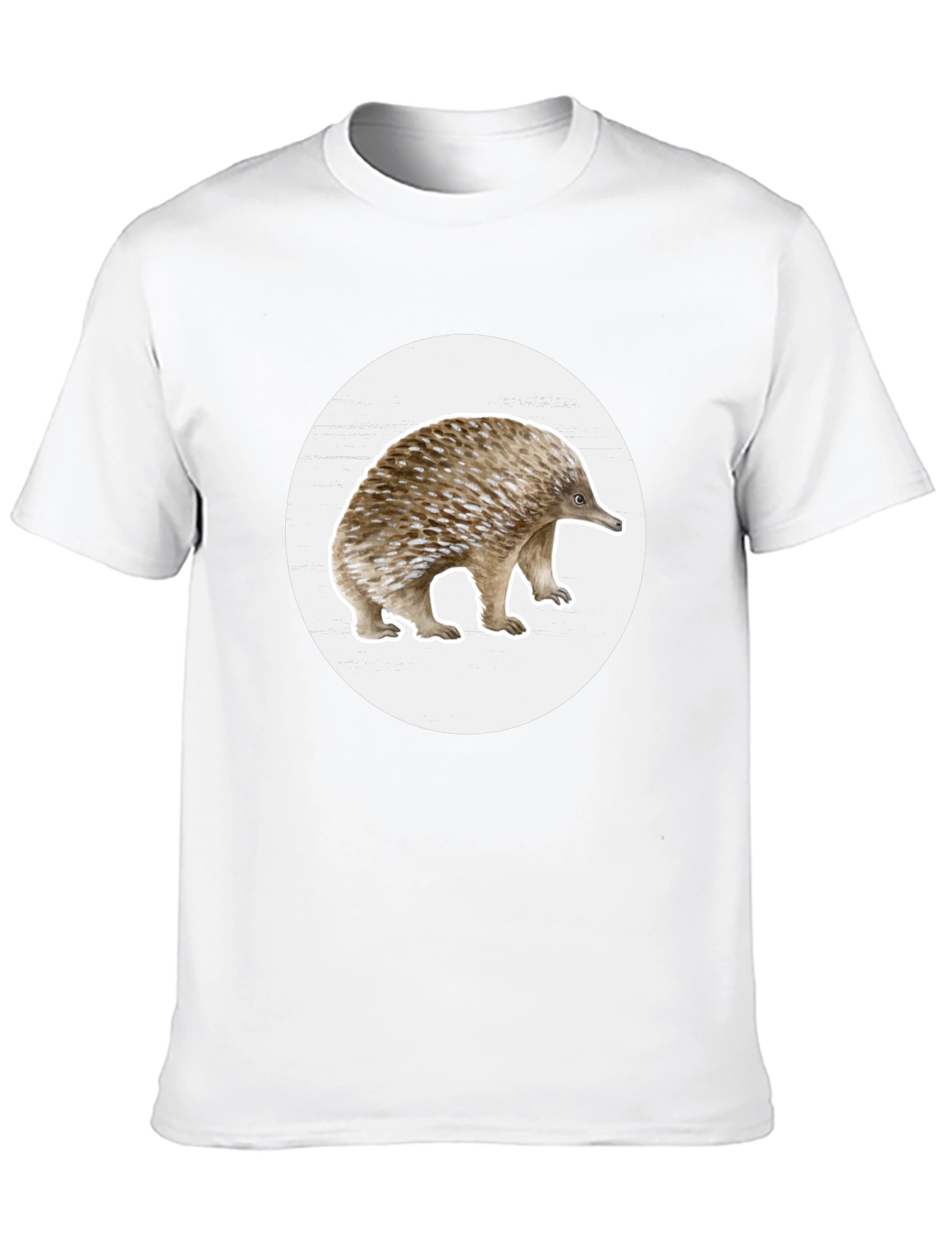 Echidna Graphic T-Shirt - Black Cotton Tee