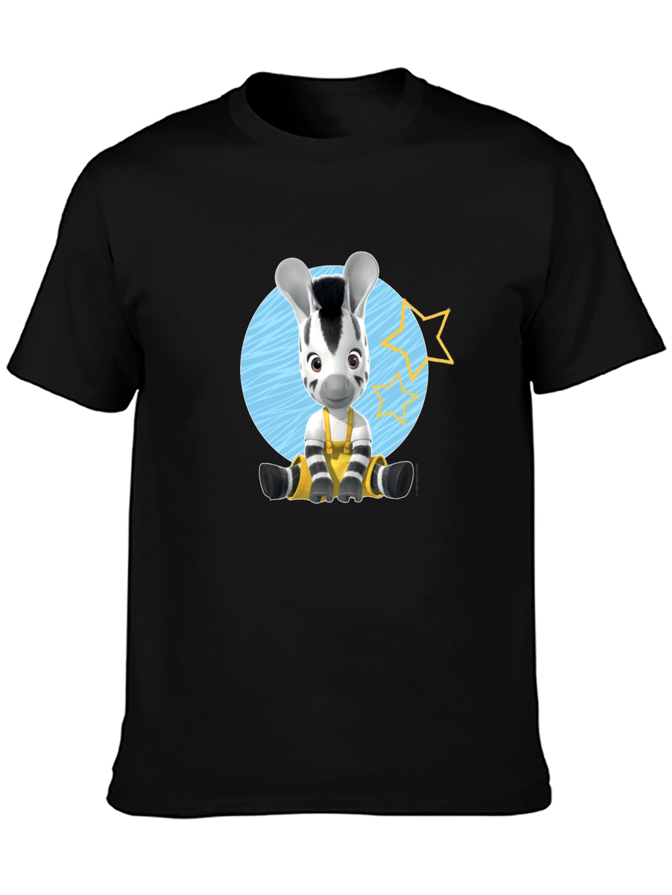 Zebra Cartoon Graphic T-Shirt