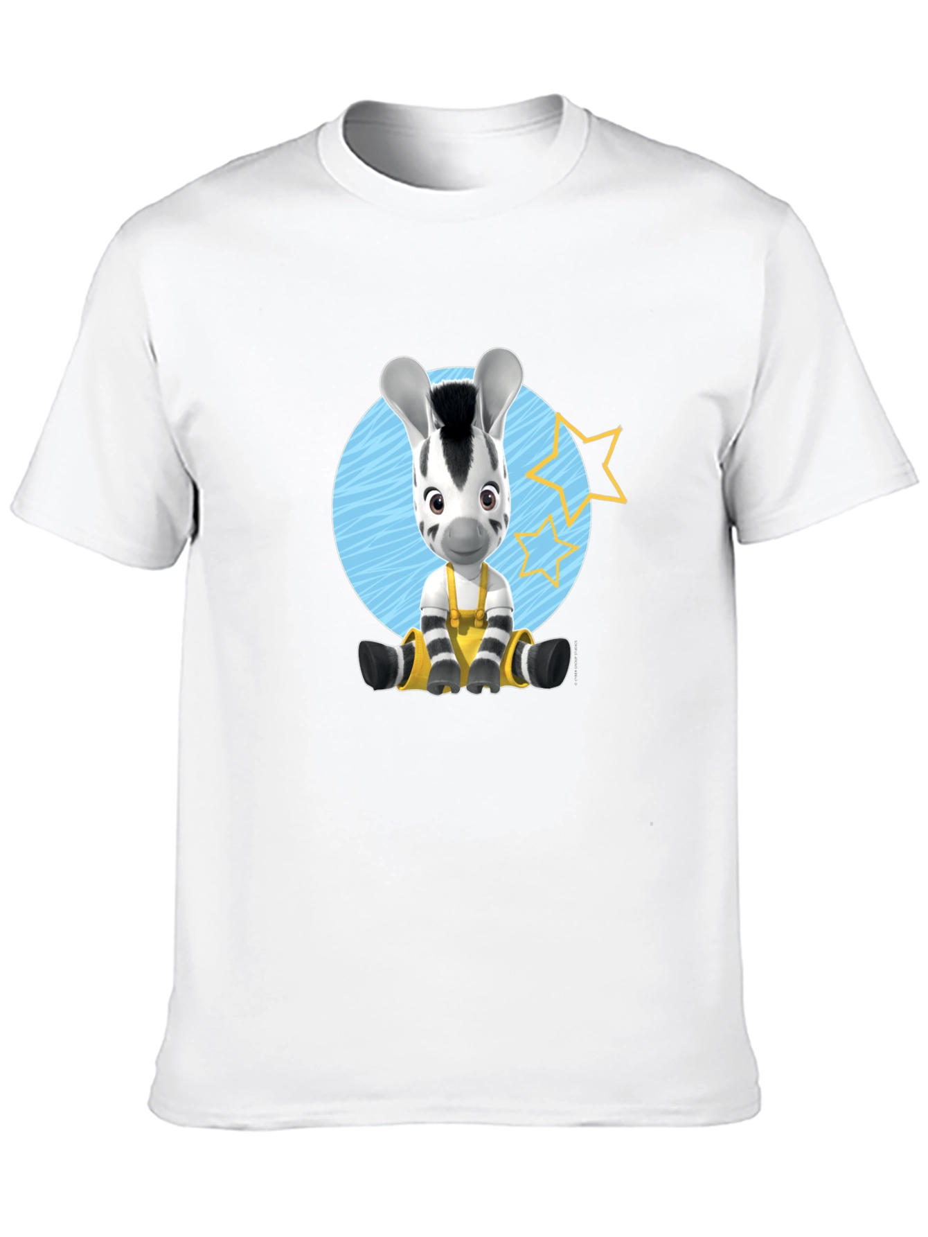 Zebra Cartoon Graphic T-Shirt