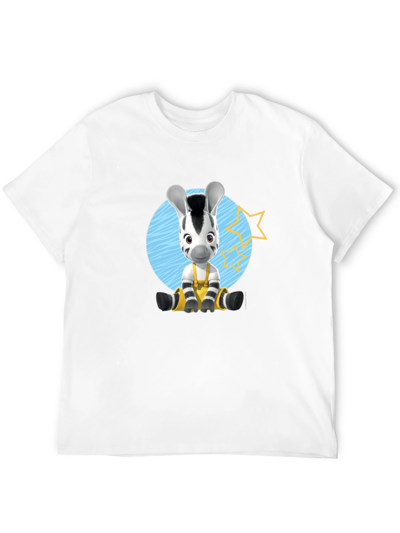 Zebra Cartoon Graphic T-Shirt