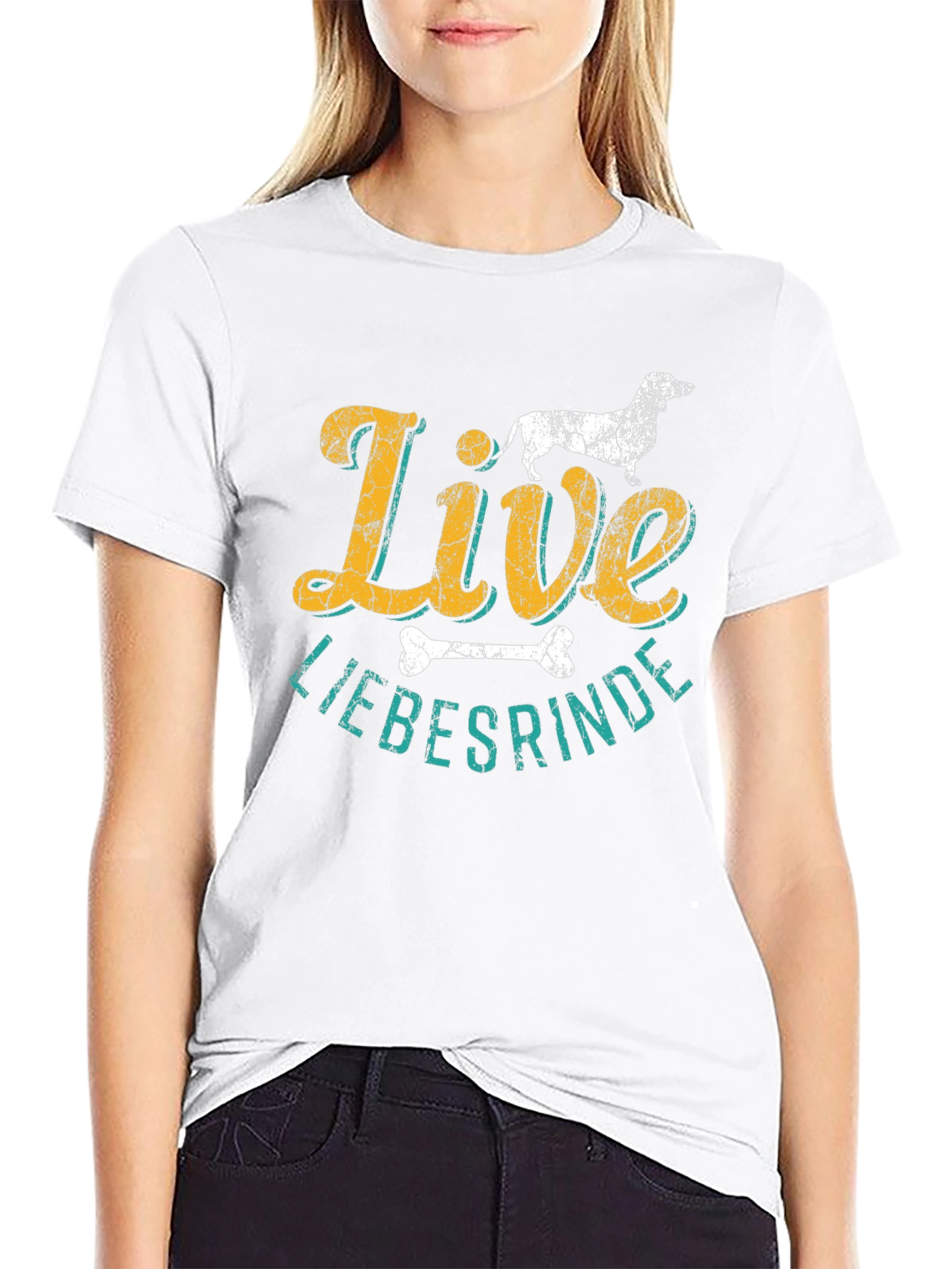 Live Liebesrinde Dachshund T-Shirt