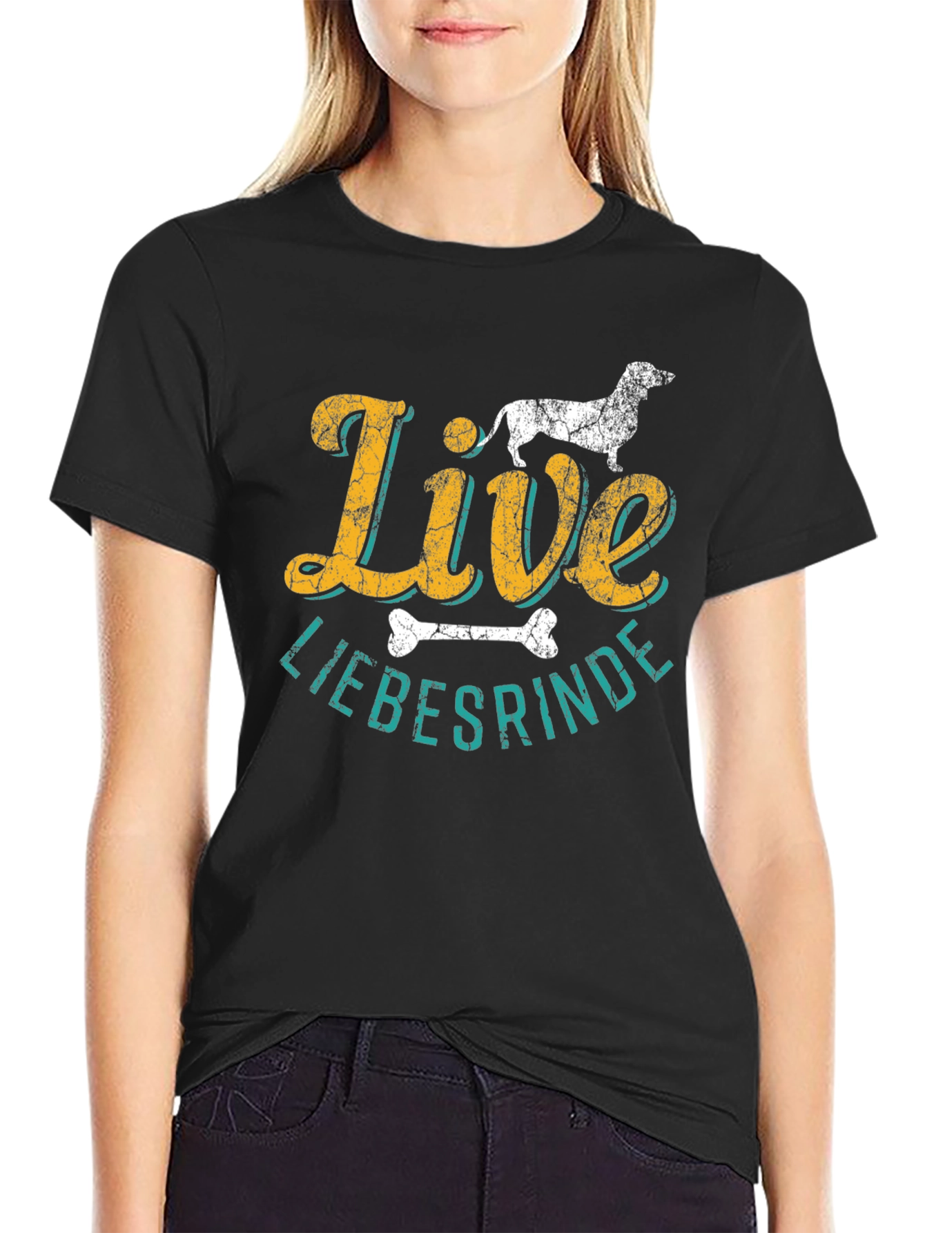 Live Liebesrinde Dachshund T-Shirt