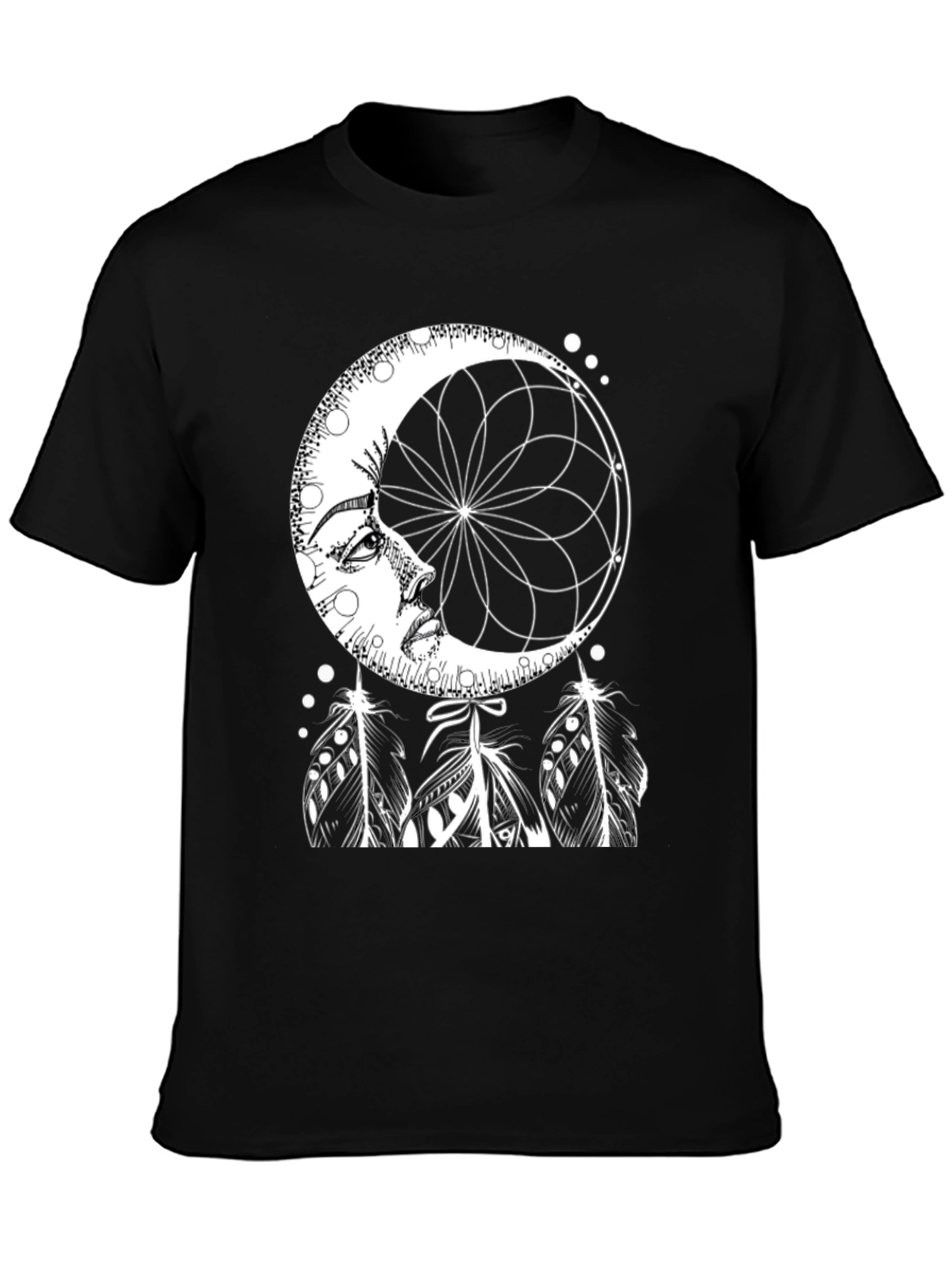 Dreamy Moon Phase Graphic Tee