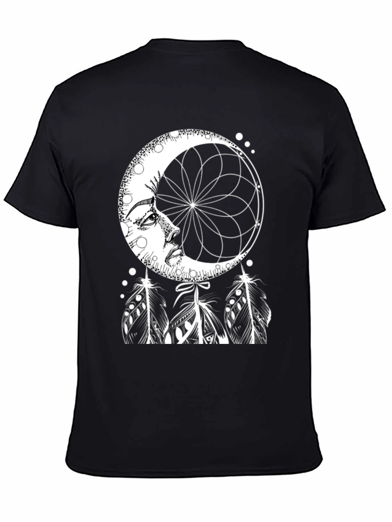 Dreamy Moon Phase Graphic Tee