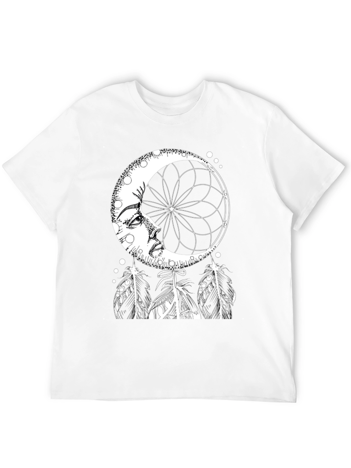 Dreamy Moon Phase Graphic Tee