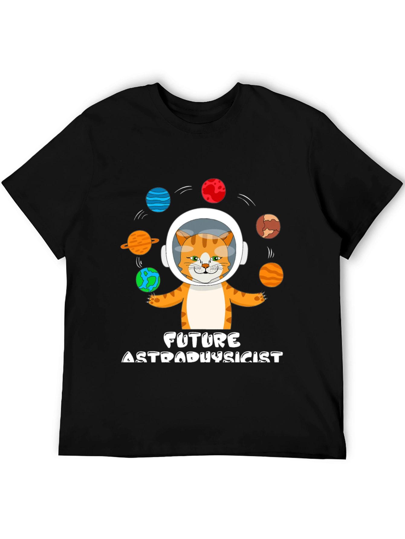 Future Astrophysicist Cat T-Shirt