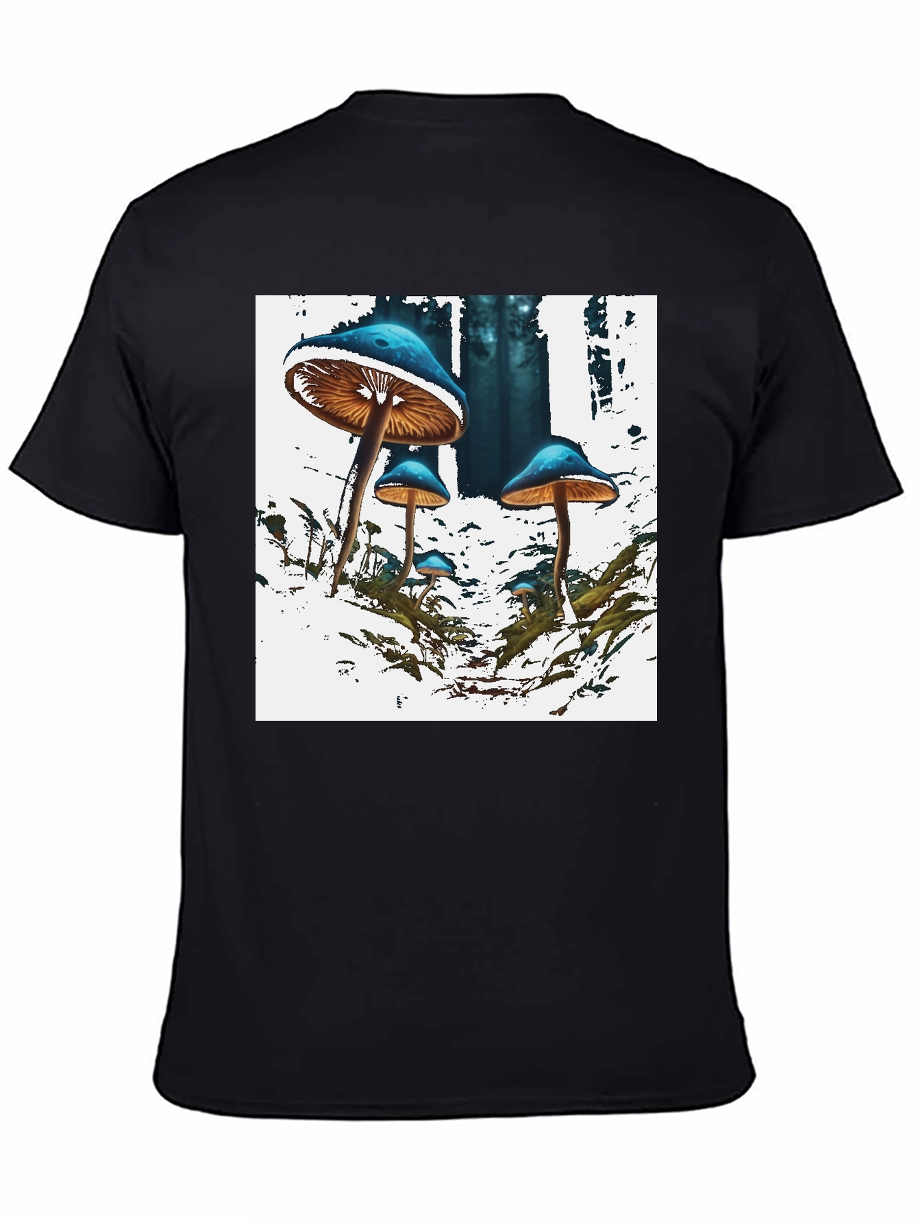 Mushroom Forest Graphic T-Shirt
