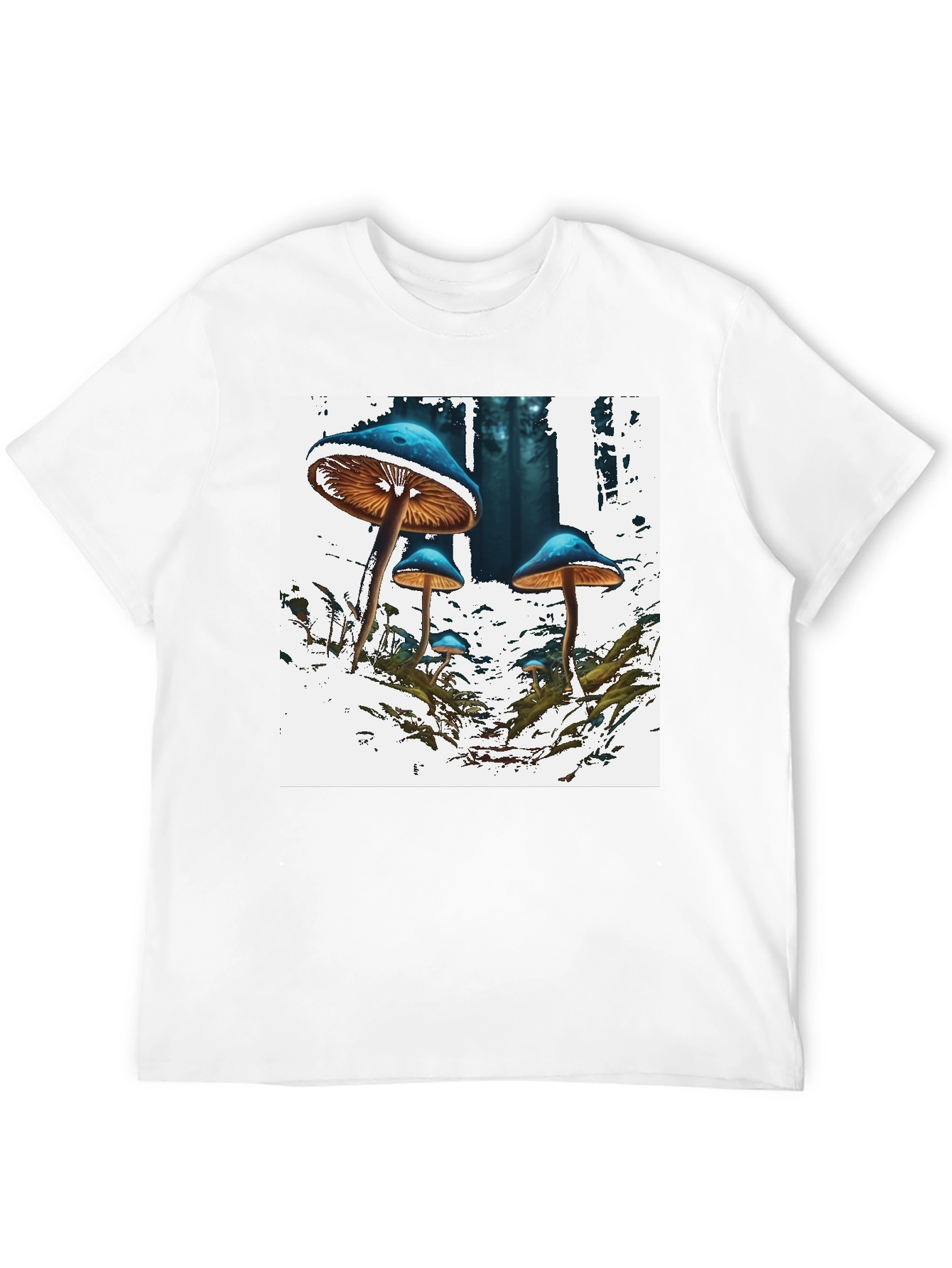 Mushroom Forest Graphic T-Shirt