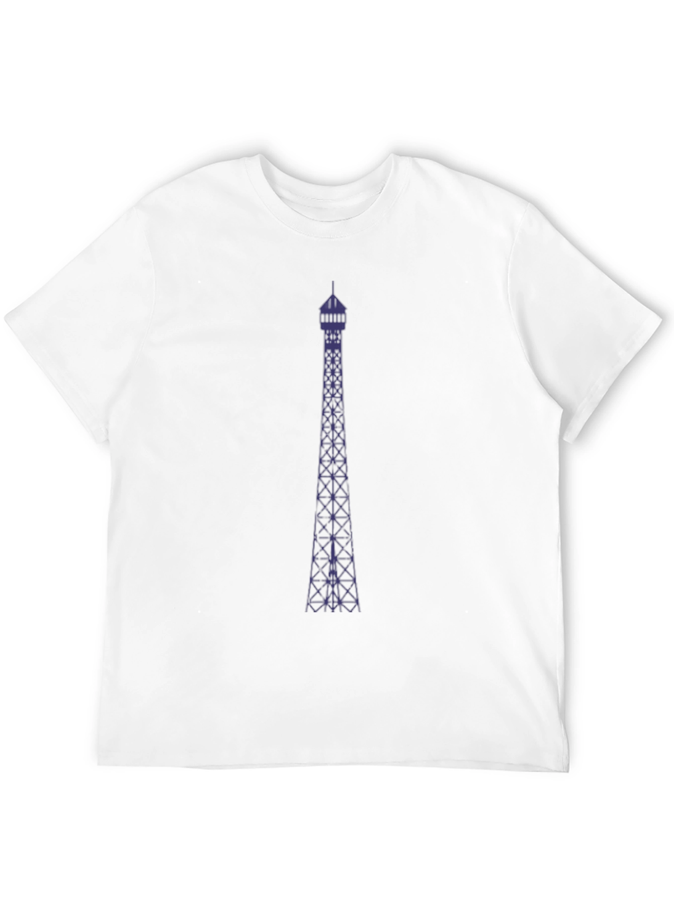 Tower Graphic Tee - Modern Mens Black T-Shirt