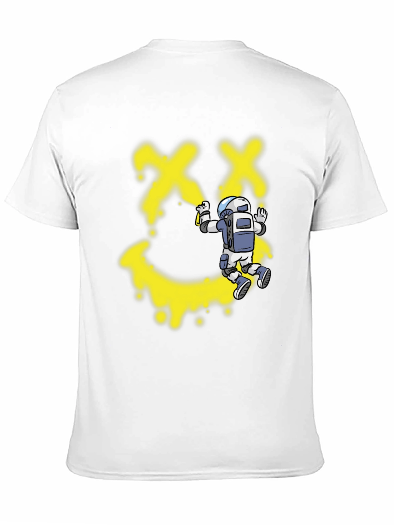 Graffiti Astronaut Black T-Shirt - Modern Streetwear