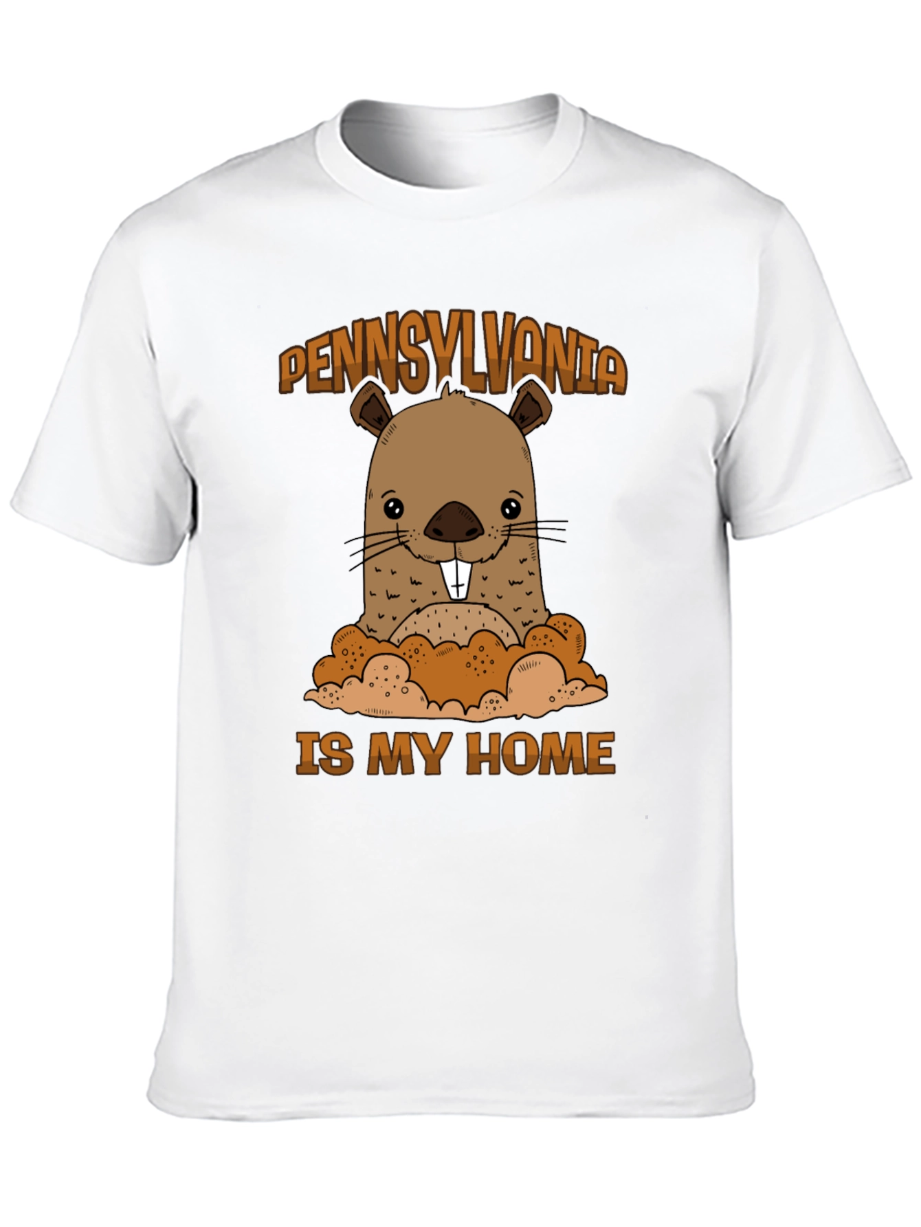 Pennsylvania Groundhog Graphic Tee
