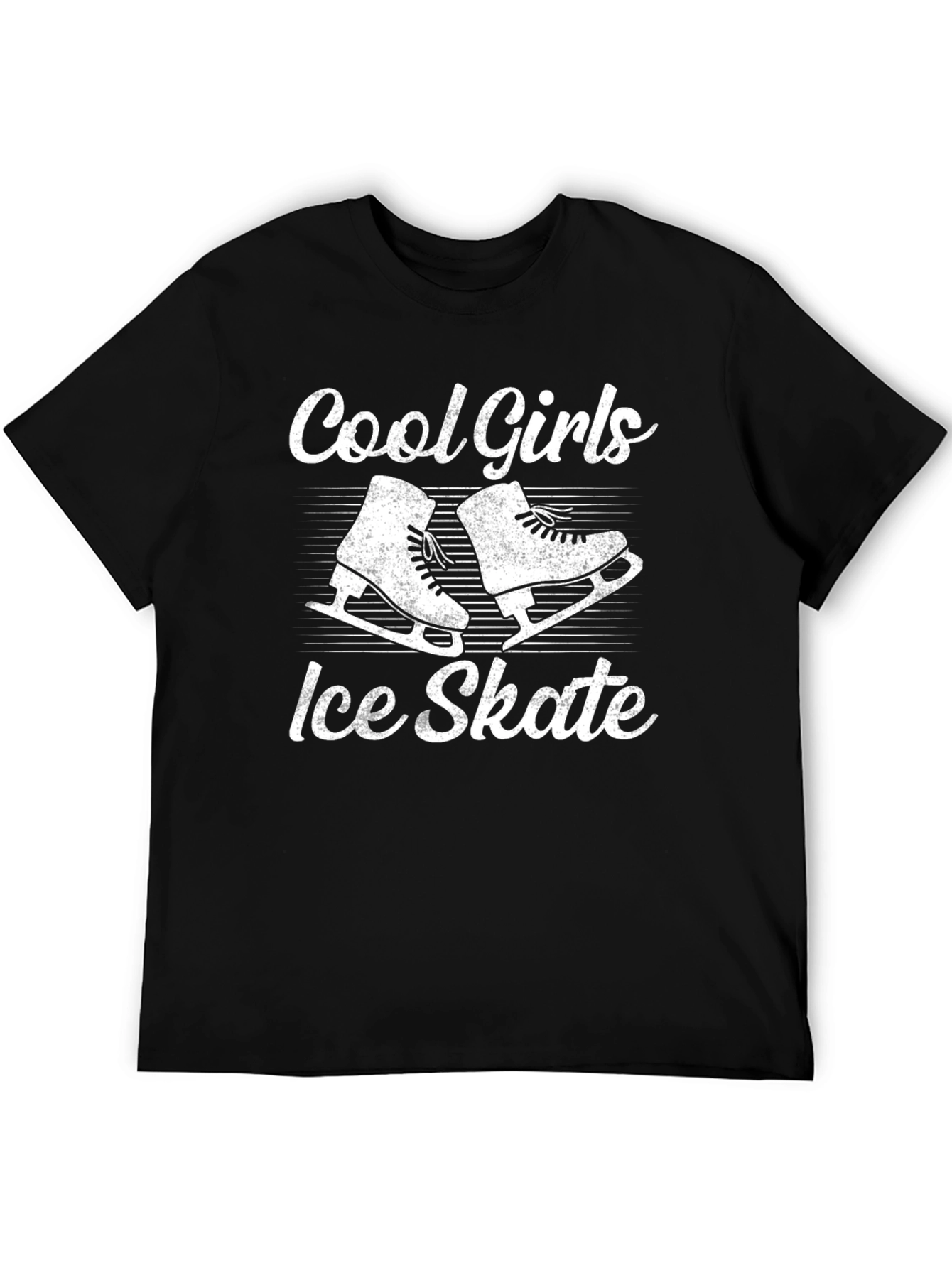 Cool Girls Ice Skate Graphic T-Shirt