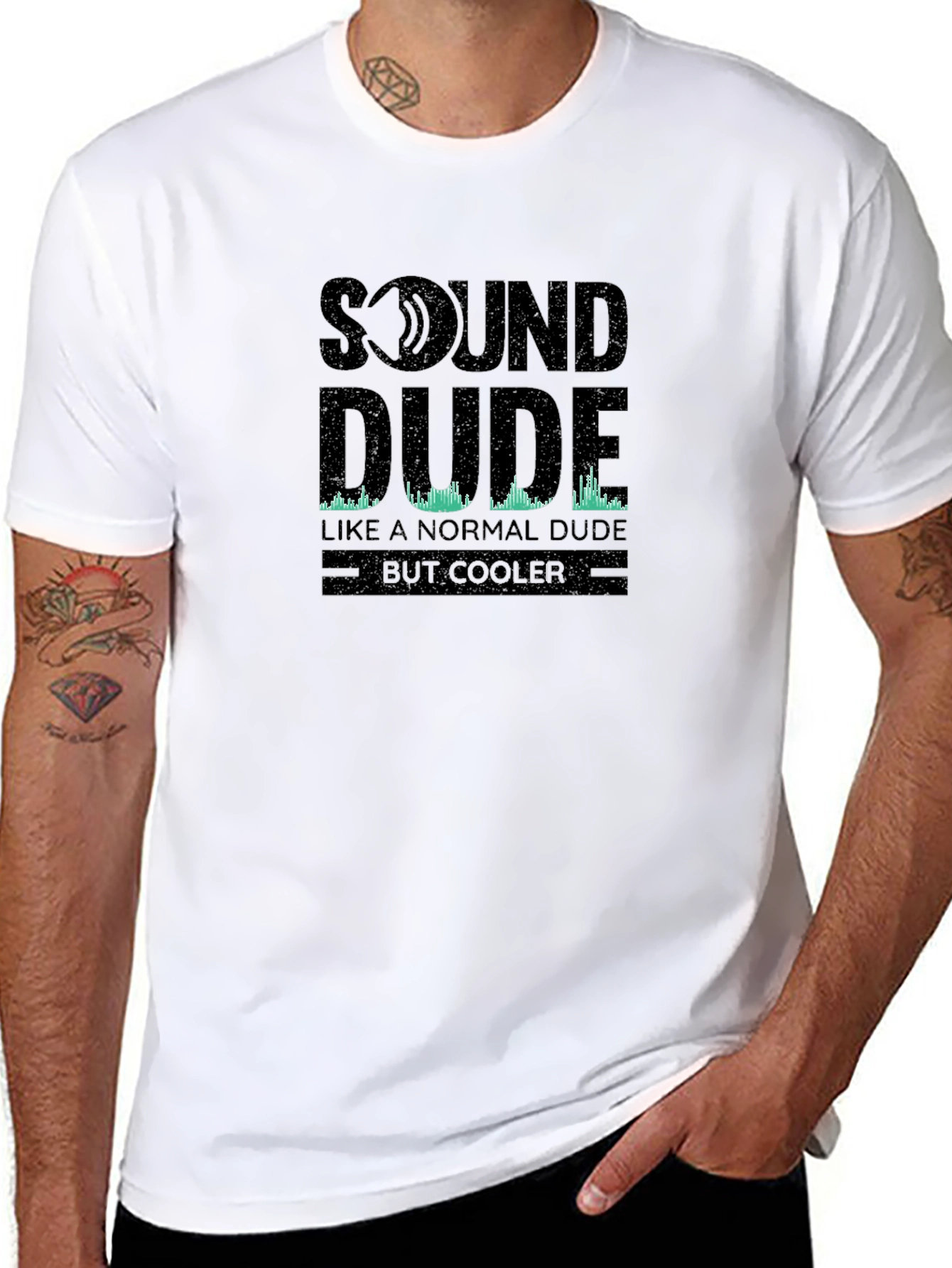 Sound Dude Graphic Tee - Cool Music Lover T-Shirt