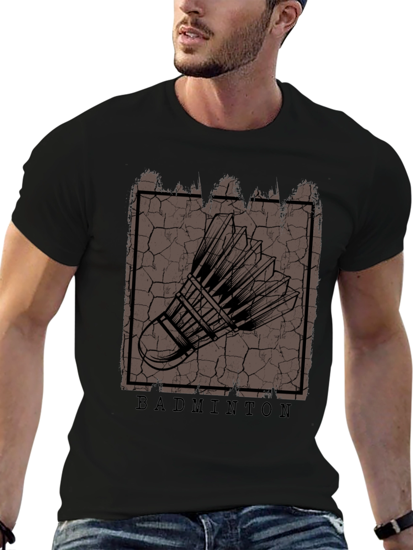 Badminton Shuttlecock Graphic Tee