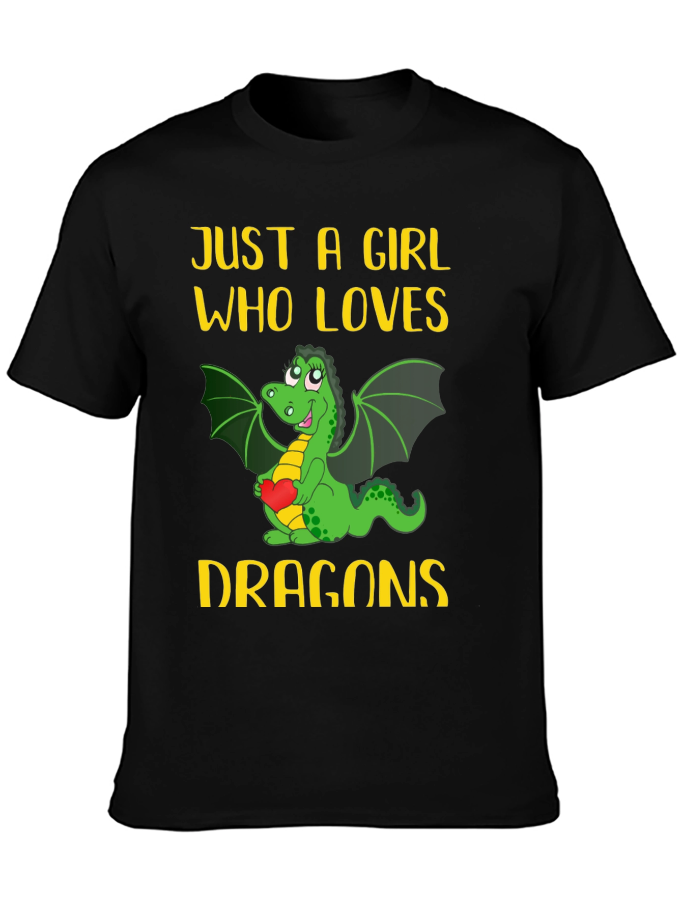 Just A Girl Who Loves Dragons T-Shirt