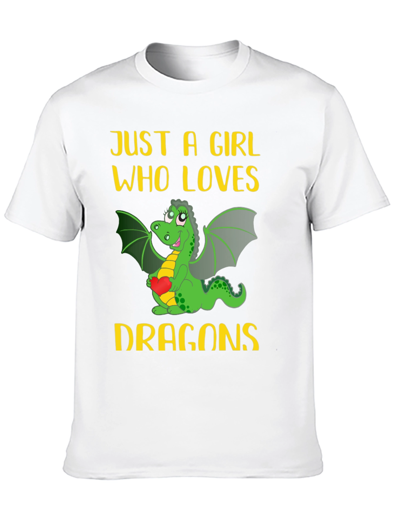Just A Girl Who Loves Dragons T-Shirt