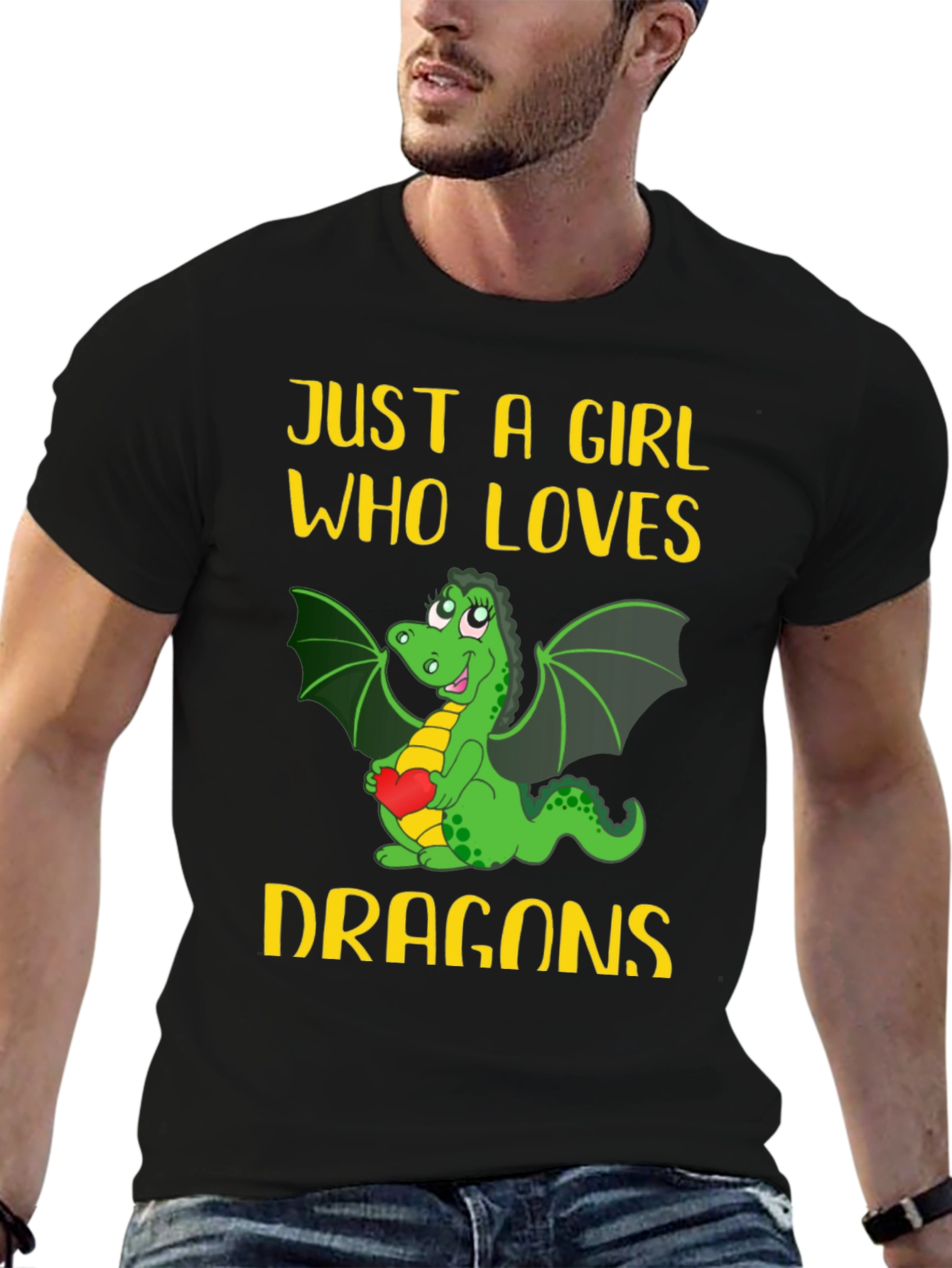 Just A Girl Who Loves Dragons T-Shirt