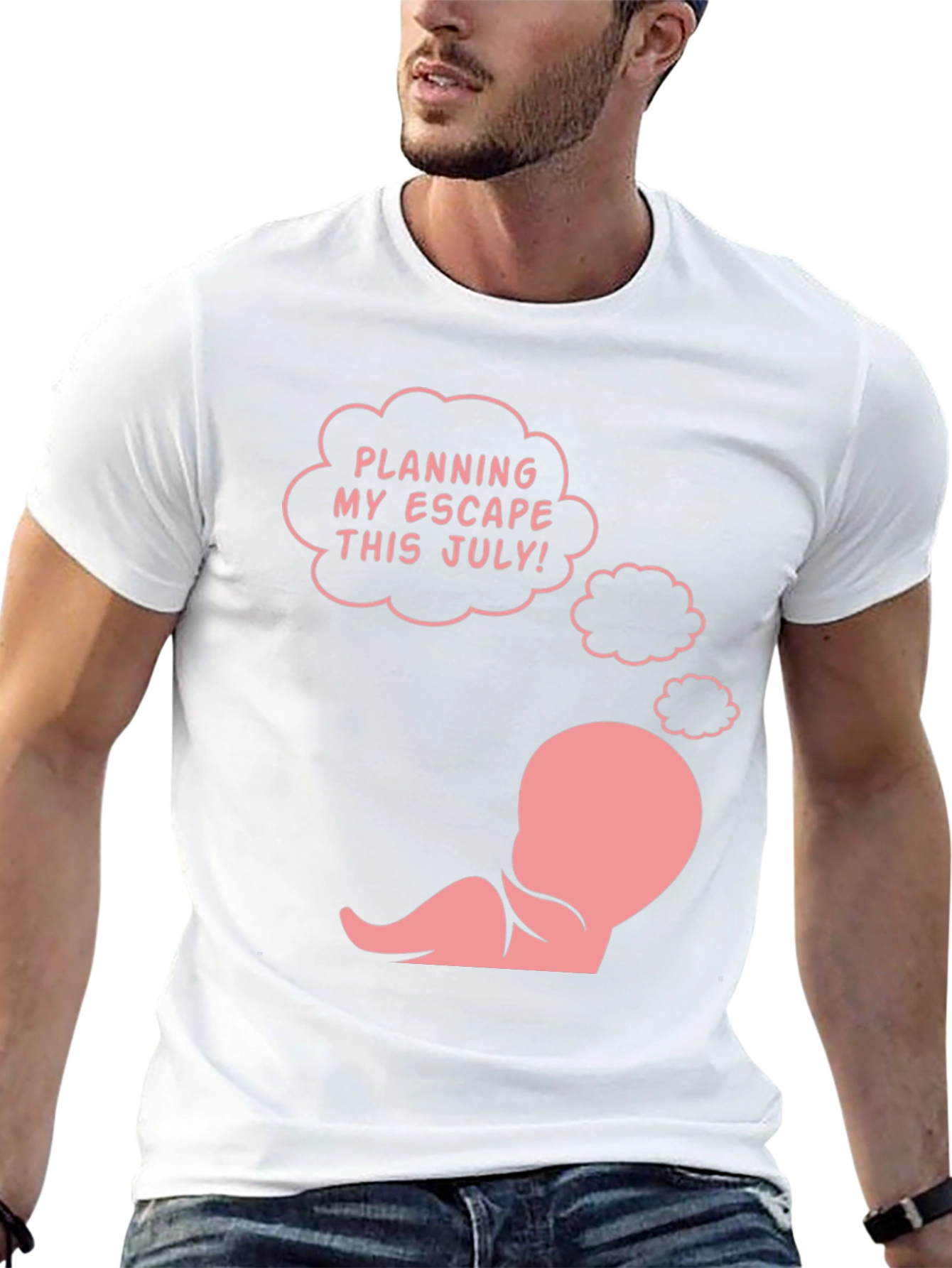 Funny Pregnancy Announcement T-Shirt
