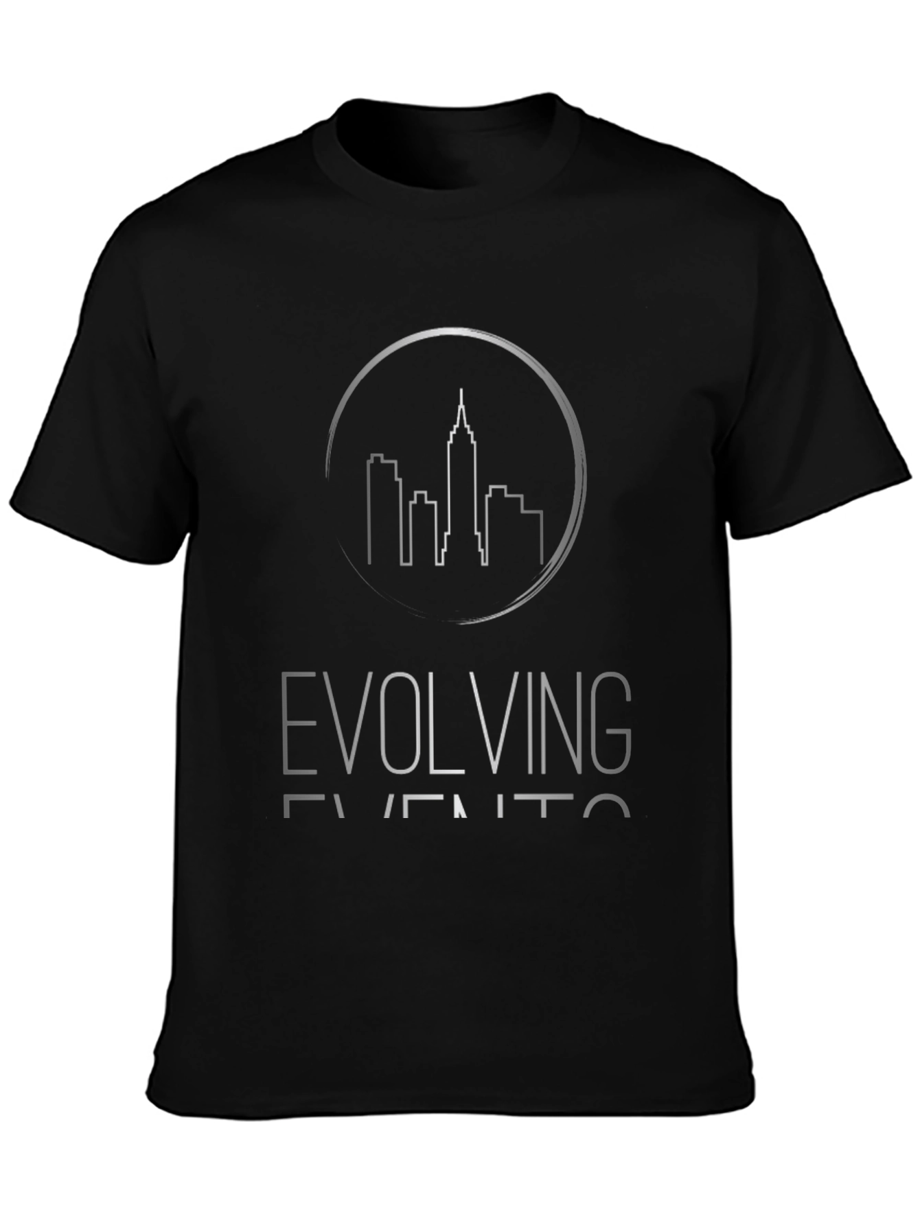 Evolving Events Black T-Shirt