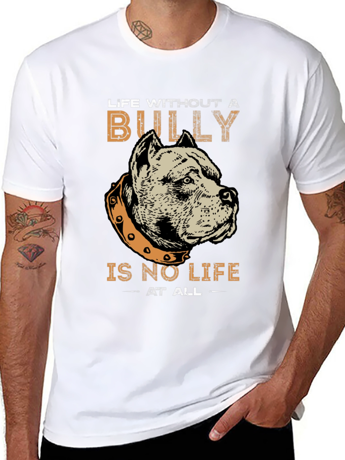 Bully Dog T-Shirt - Life Without a Bully