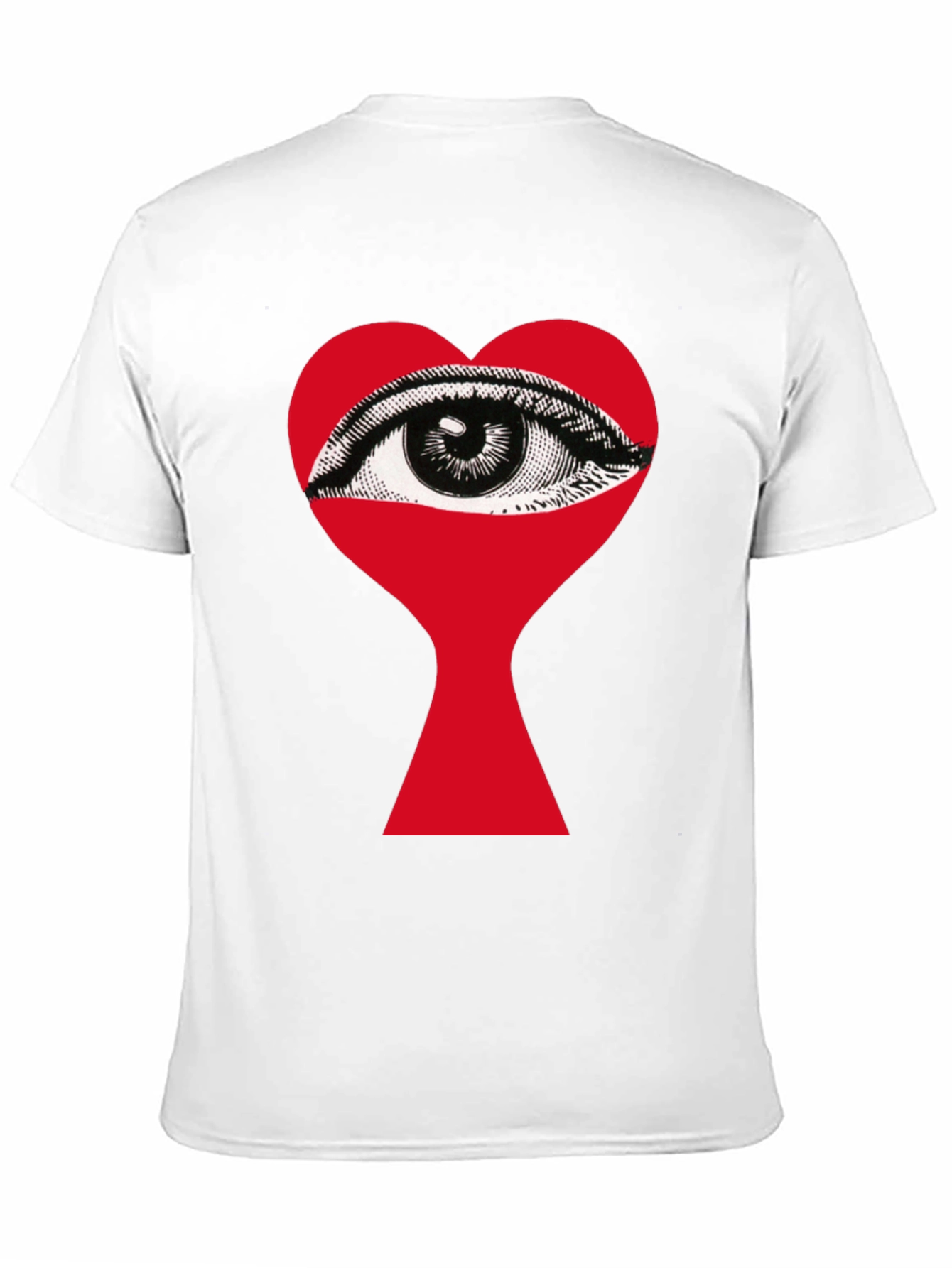 Eye Heart Graphic T-Shirt - Unique Print Tee