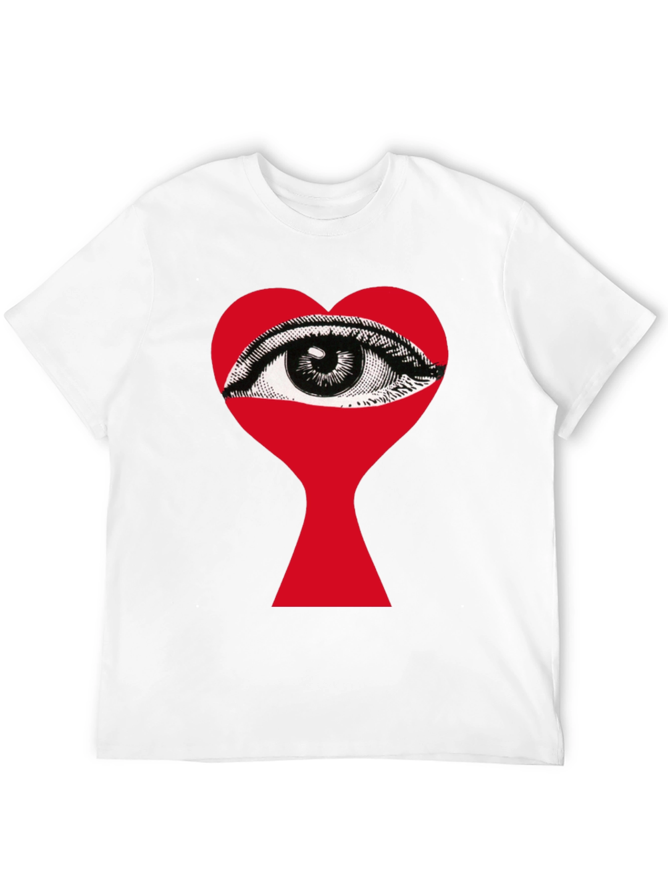 Eye Heart Graphic T-Shirt - Unique Print Tee