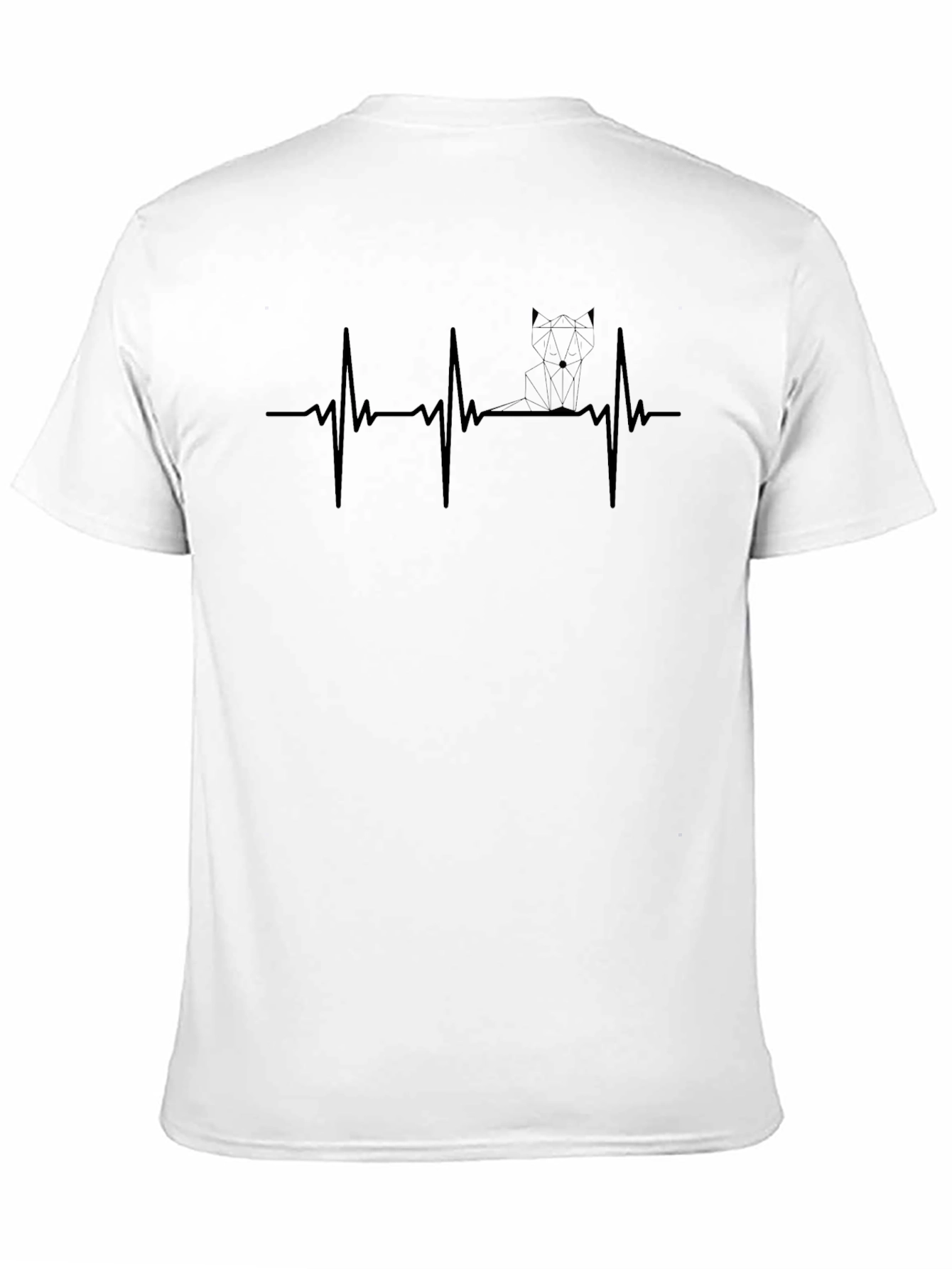 Heartbeat Dog T-Shirt - Stylish Pet Lover Tee
