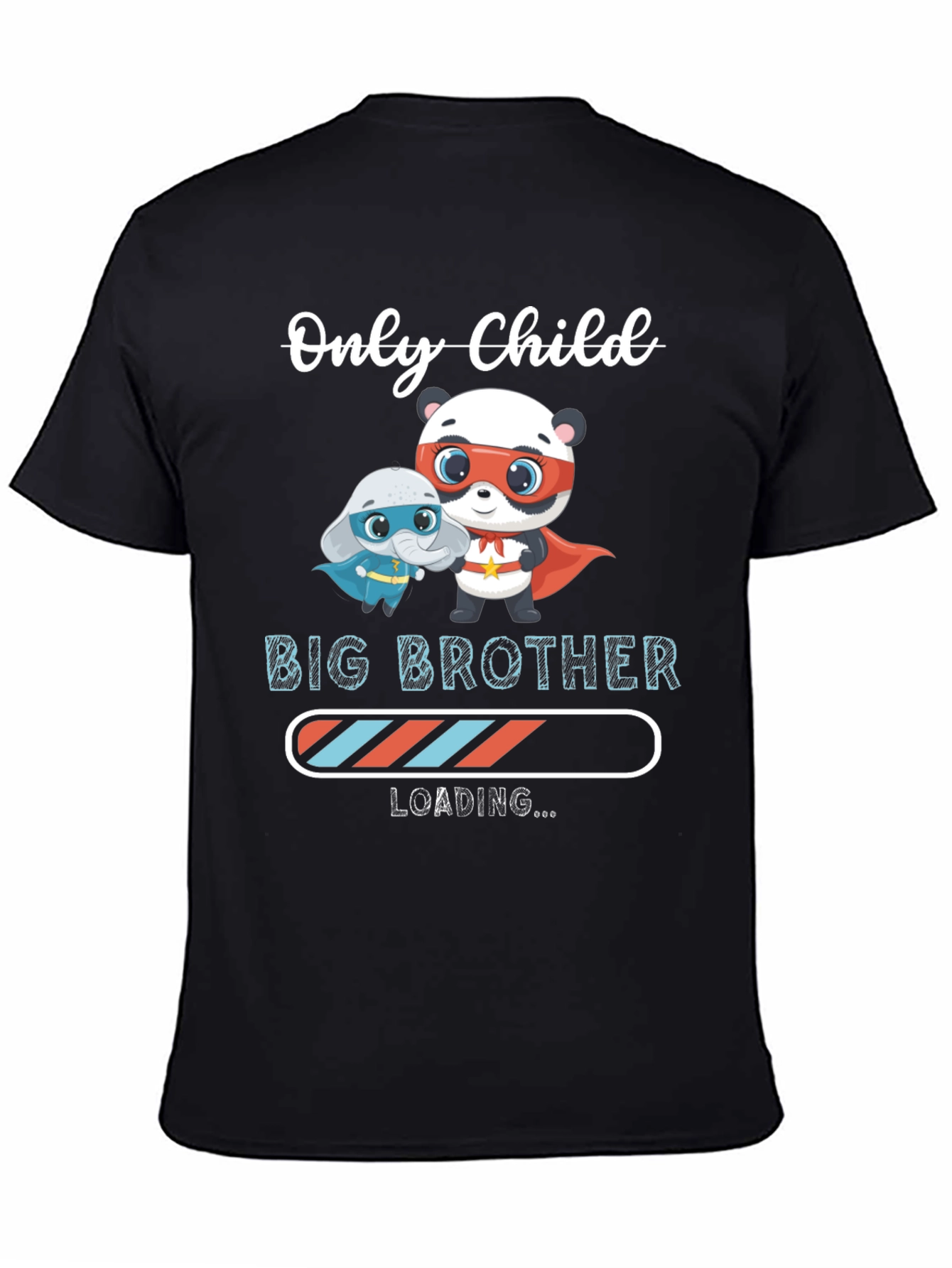 Only Child Big Brother Loading Graphic Tee