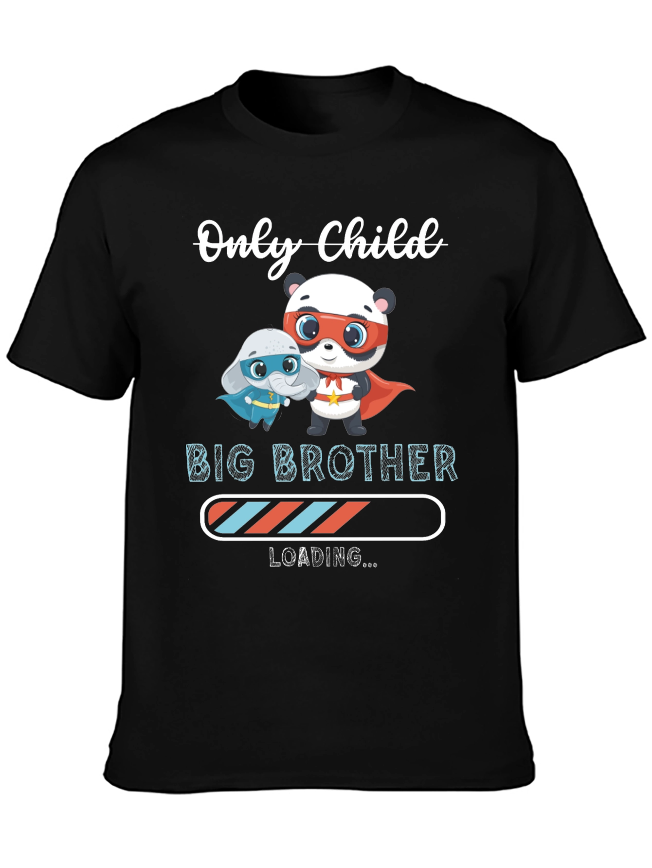 Only Child Big Brother Loading Graphic Tee