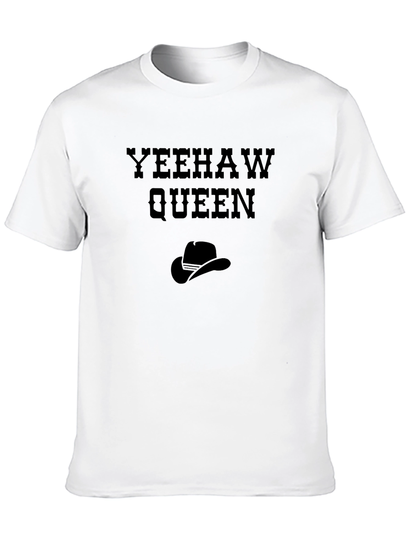 Yeehaw Queen Graphic T-Shirt - Cowboy Style