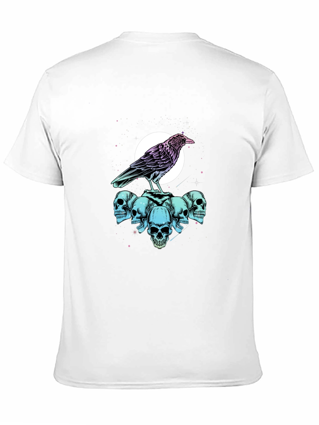 Raven Skull Graphic Tee